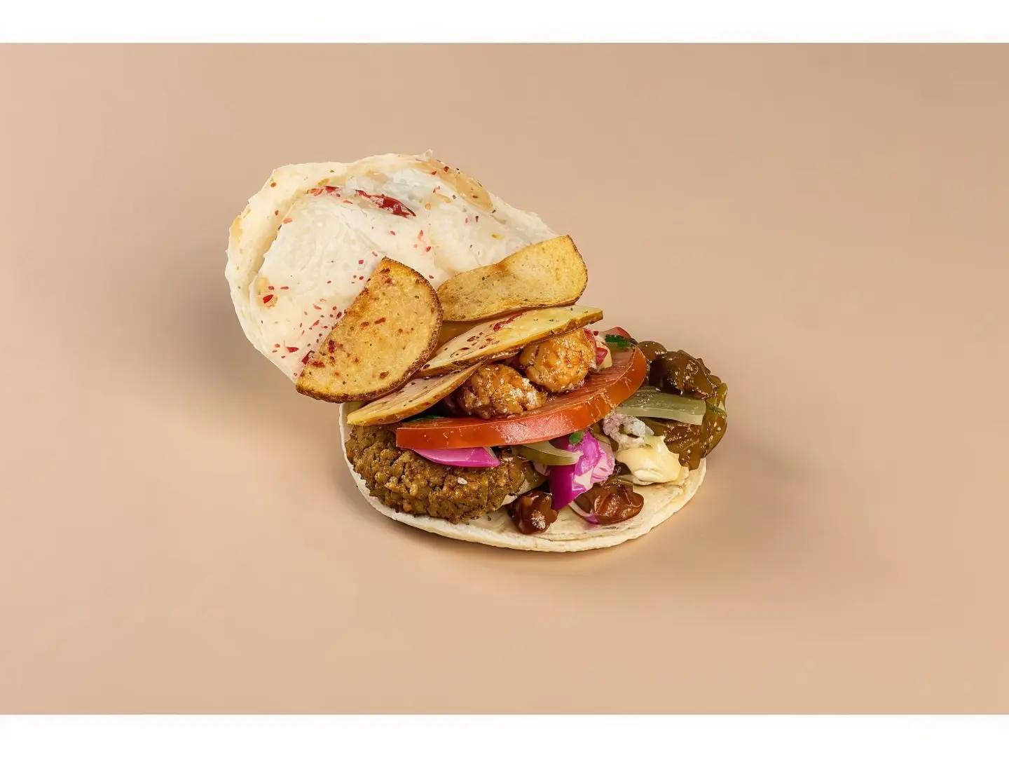 ساندوتش فلافل ابو غسان