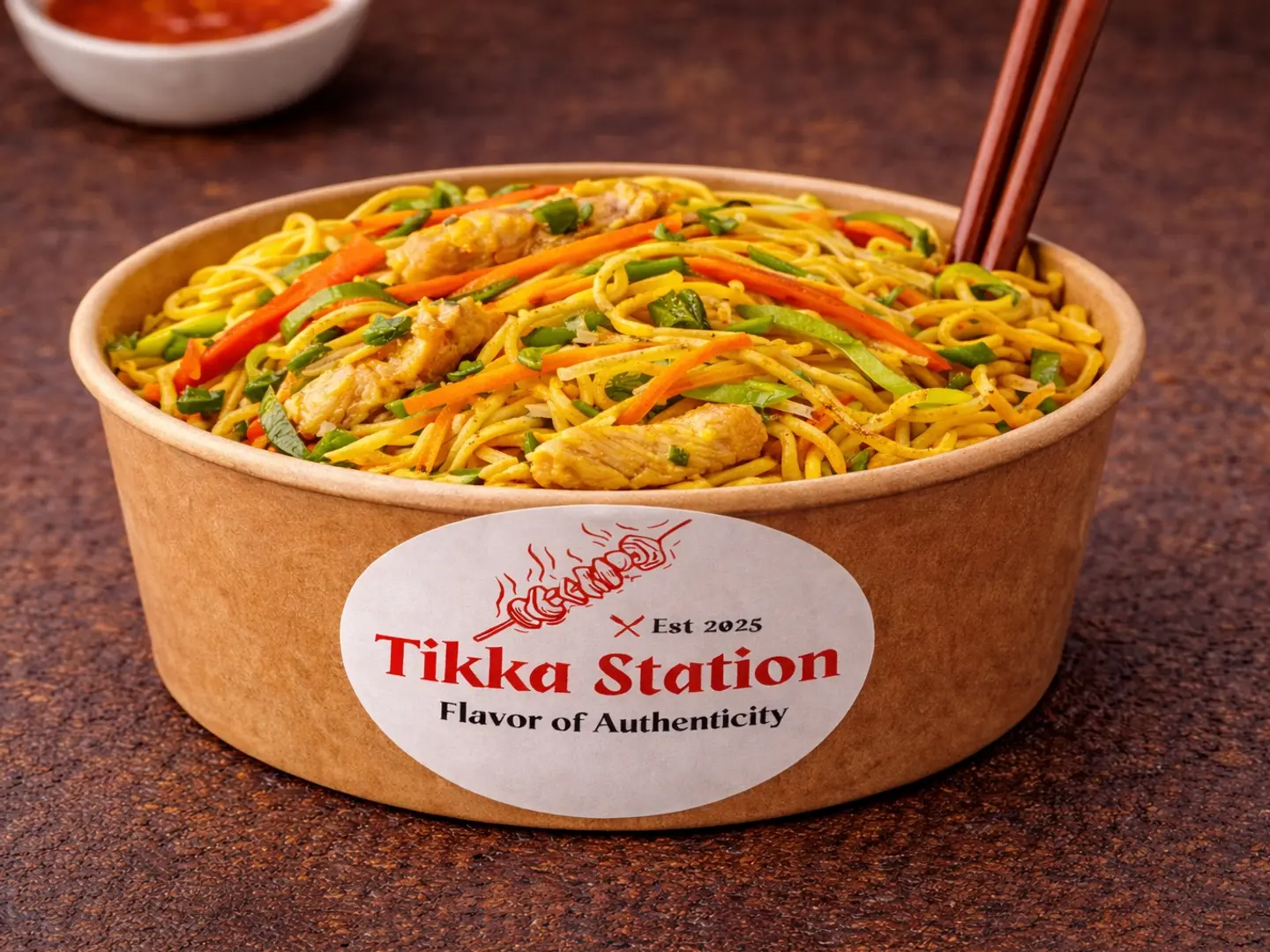 نودلز الدجاج