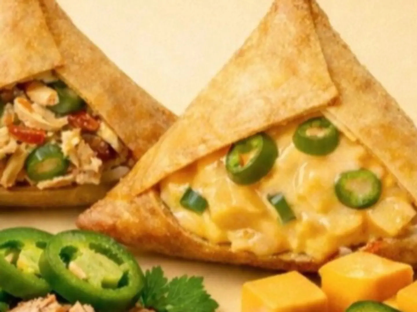 Jalapeno Cheddar Samosa