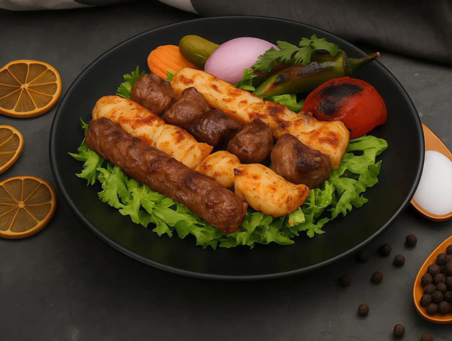 مشكل كباب