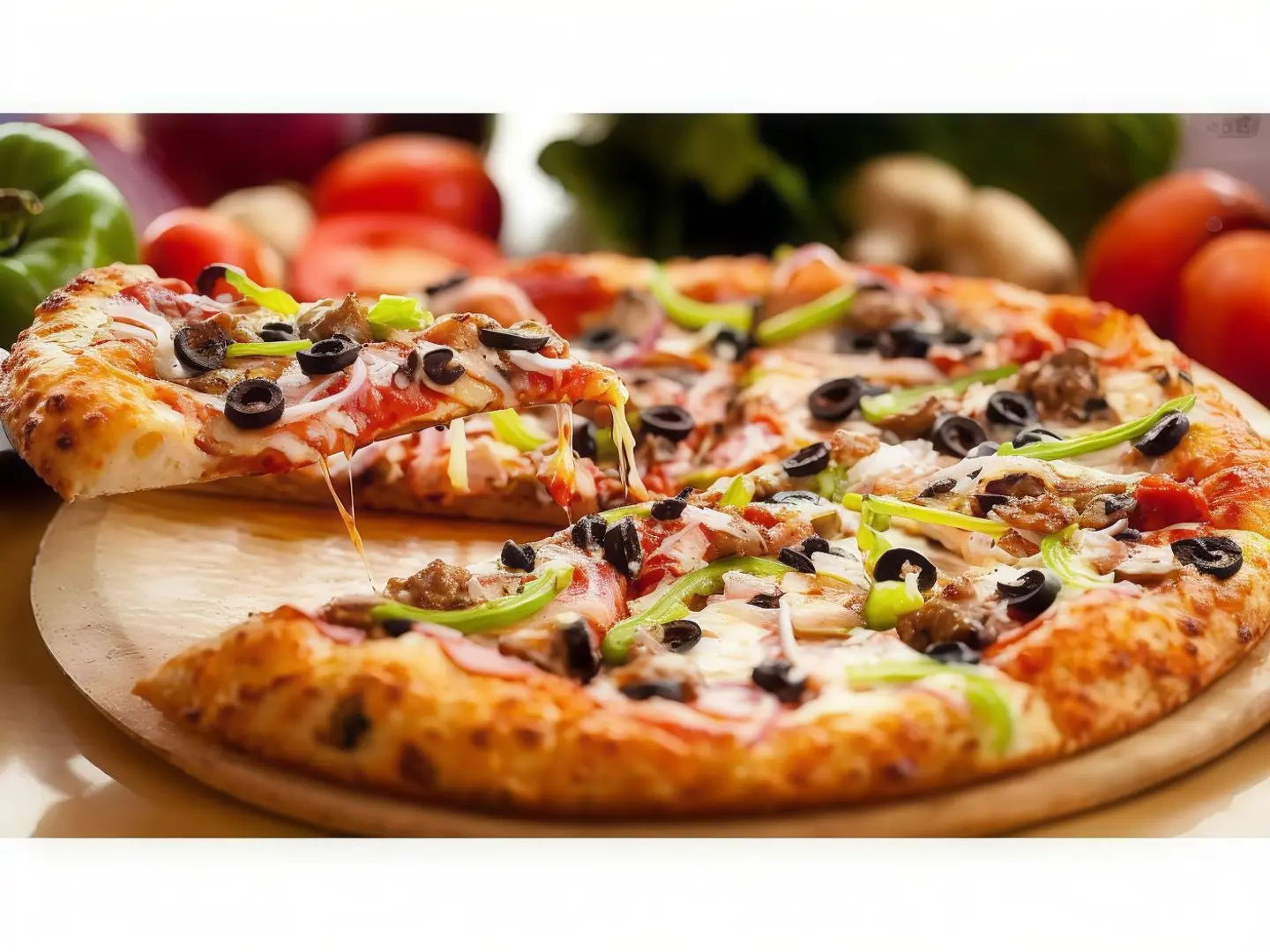 Large Vegetable Pizza