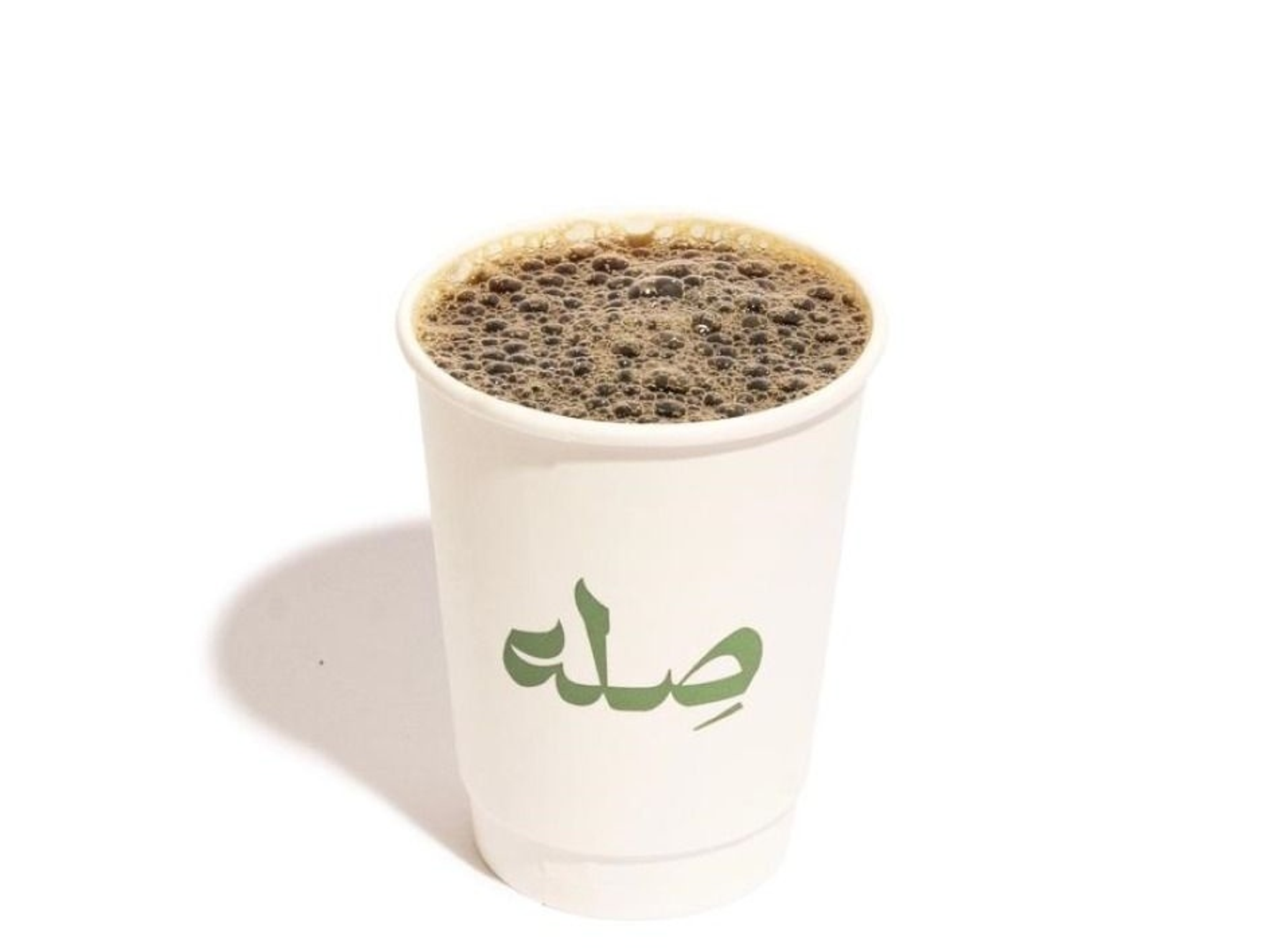قهوة اليوم حار وسط