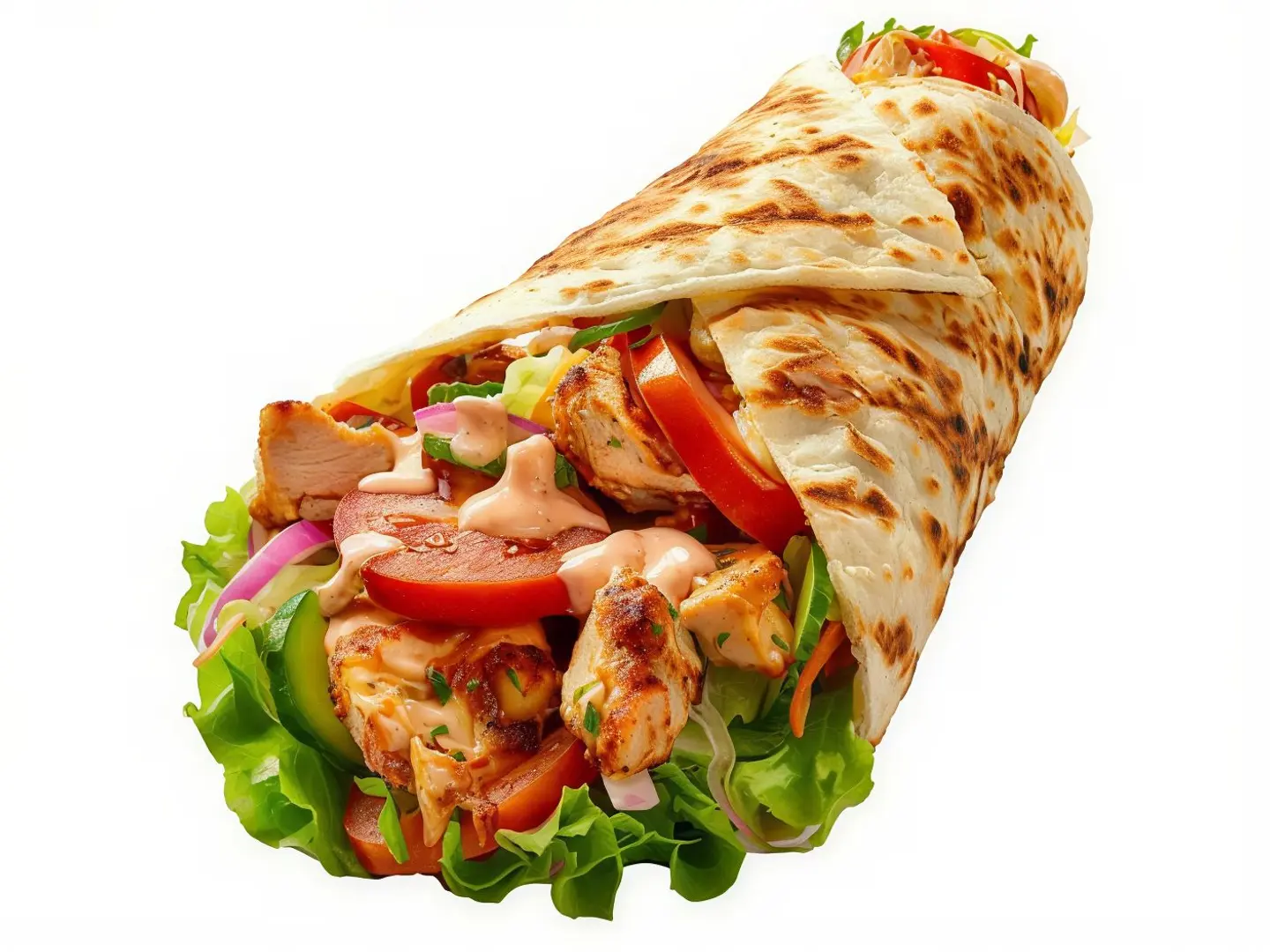 Shawarma Red Bread With Cheese