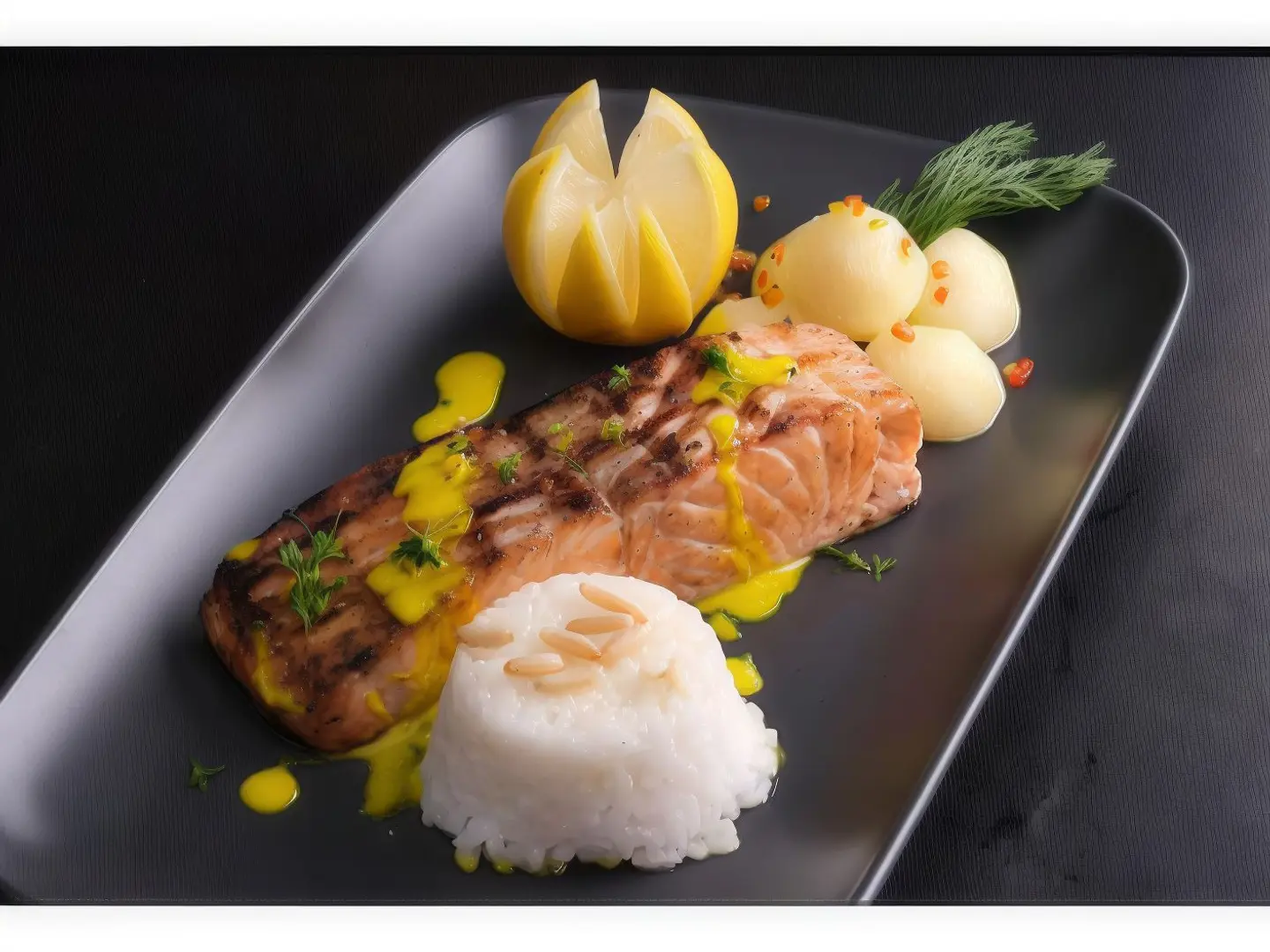 Grilled Salmon