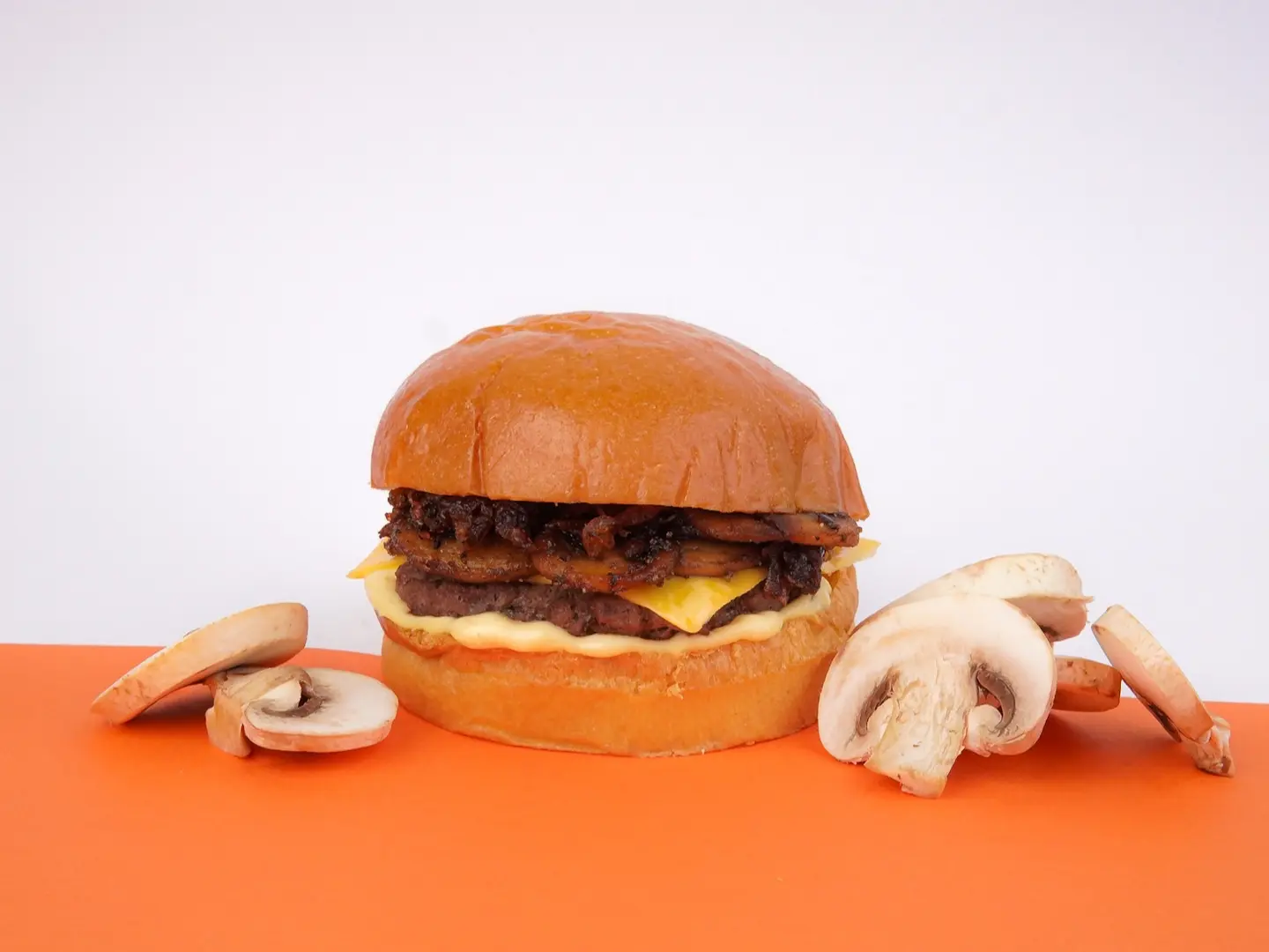 سويز مشروم برجر