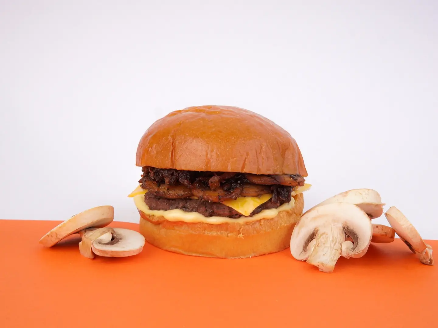 سويز مشروم برجر-وجبة