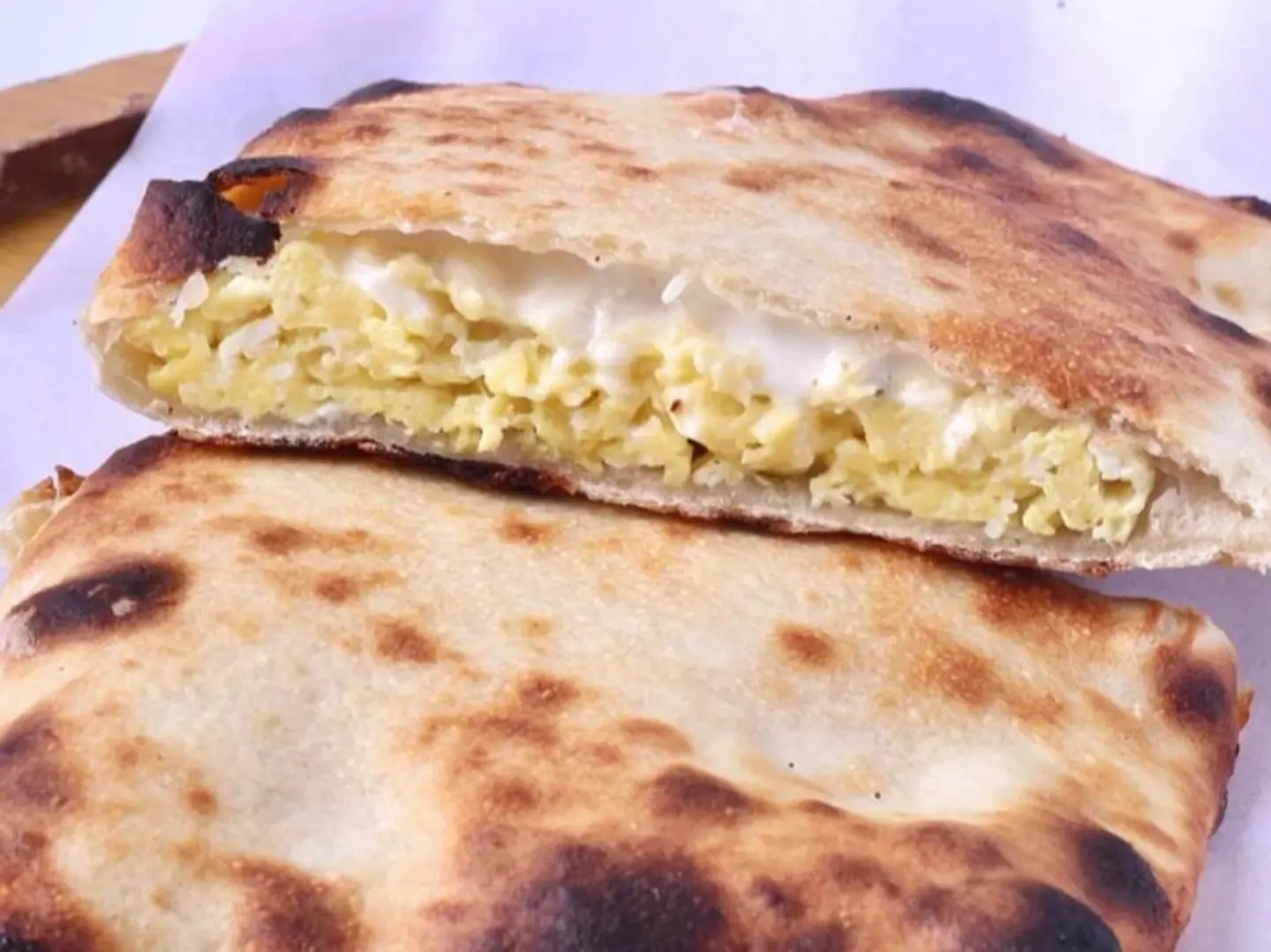 فطيره بيض بالجبن