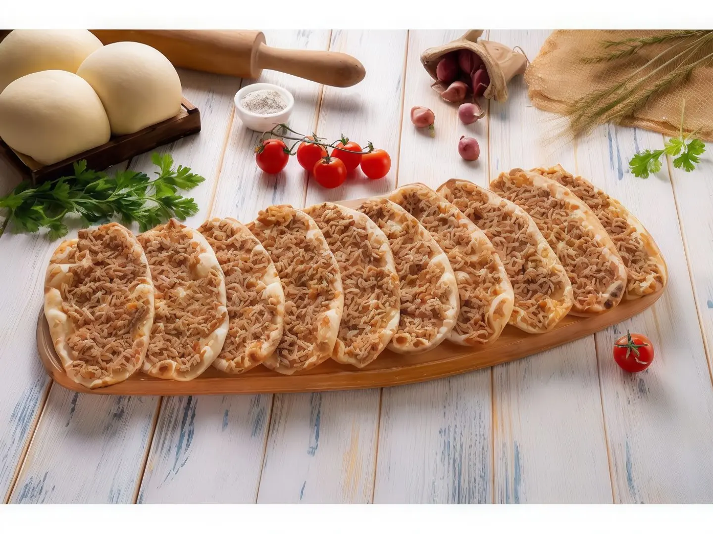 عرايس لحم جبن