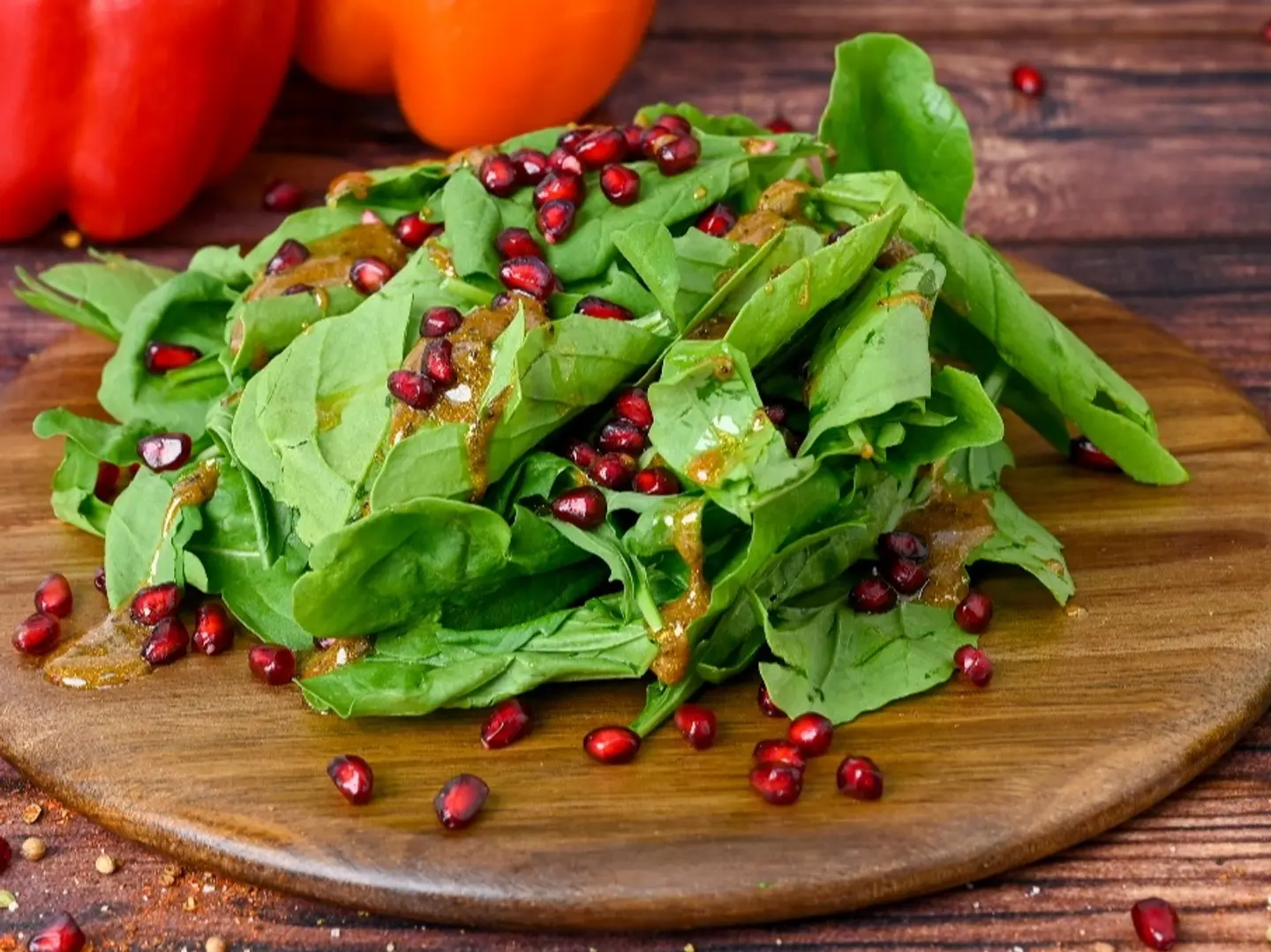 Pomegranate Arugula Salad