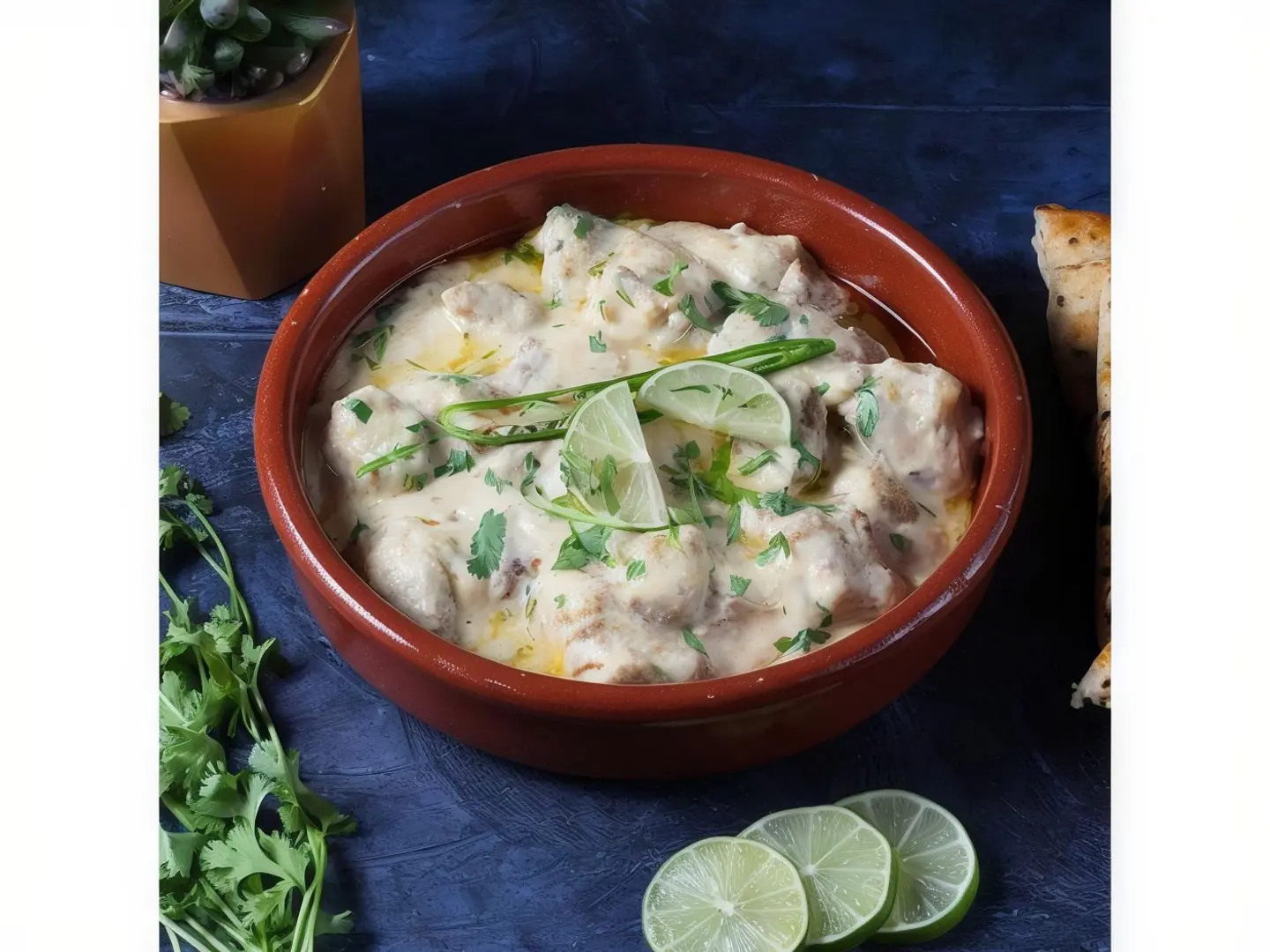 Whole White Chicken Karahi