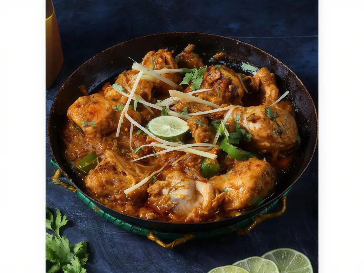 كراهي دجاج نصف