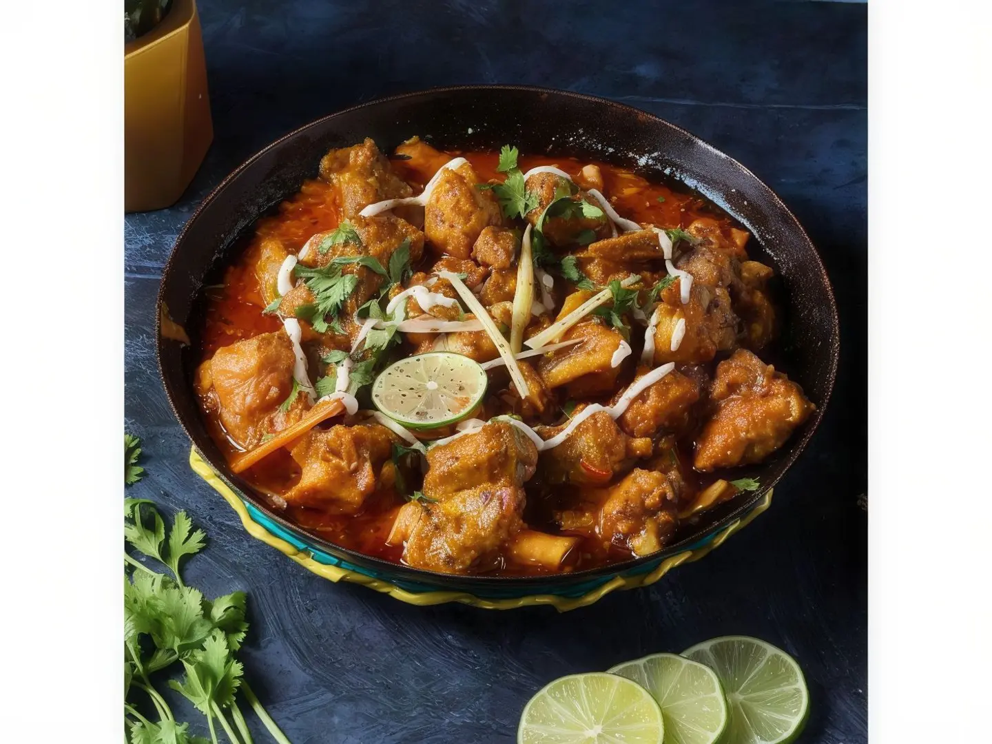 لحم كراهي نصف