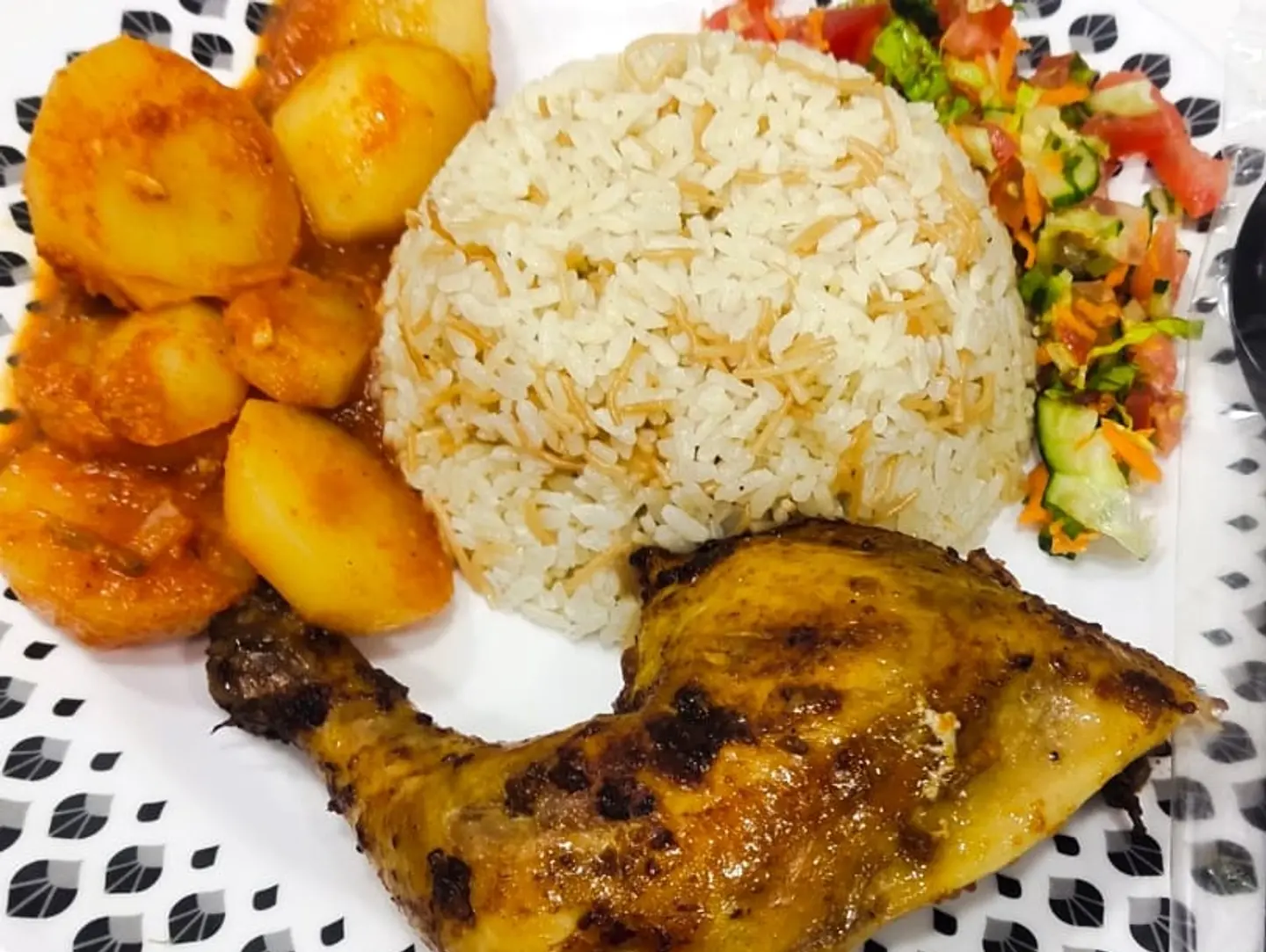 Quarter Oven Baked Chicken