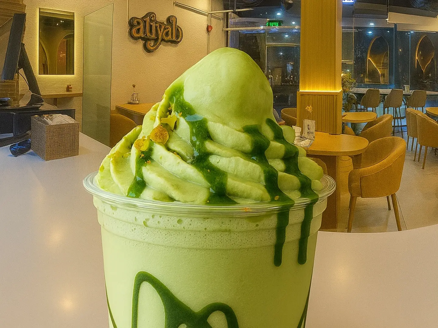 Pistachio Milkshake