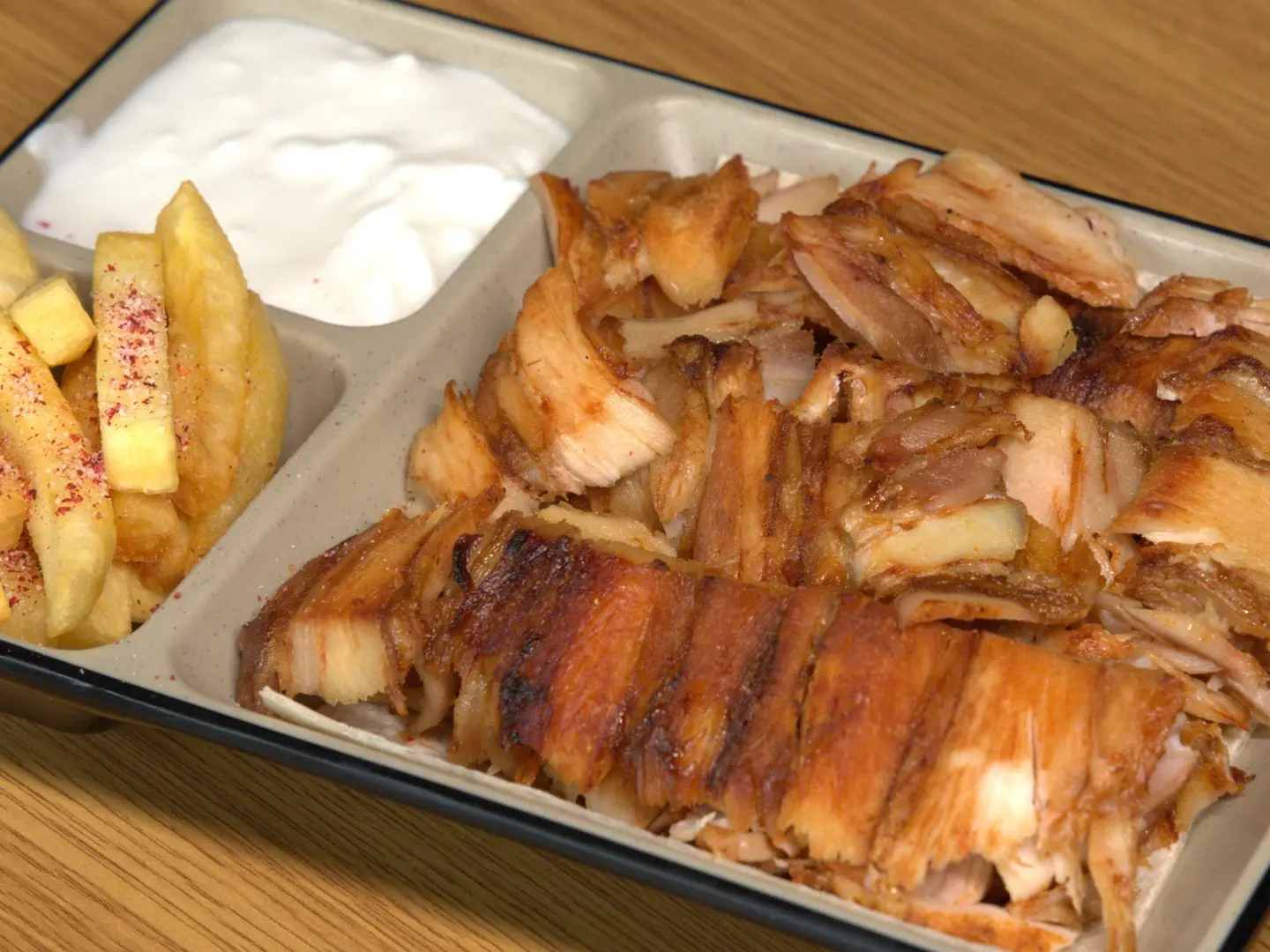 صحن شاورما صغير