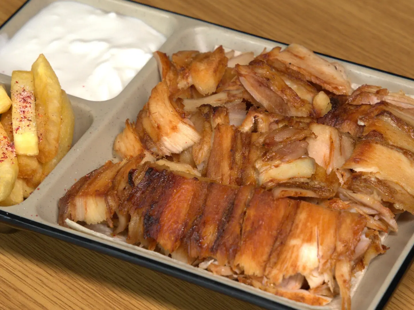 صحن شاورما كبير