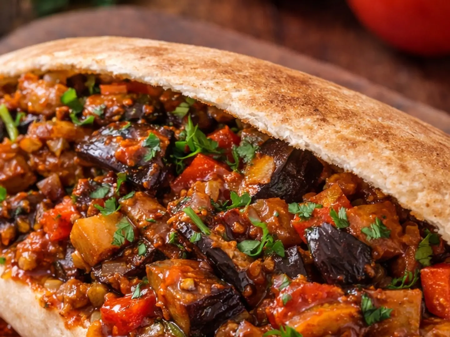 سندوتش مسقعه