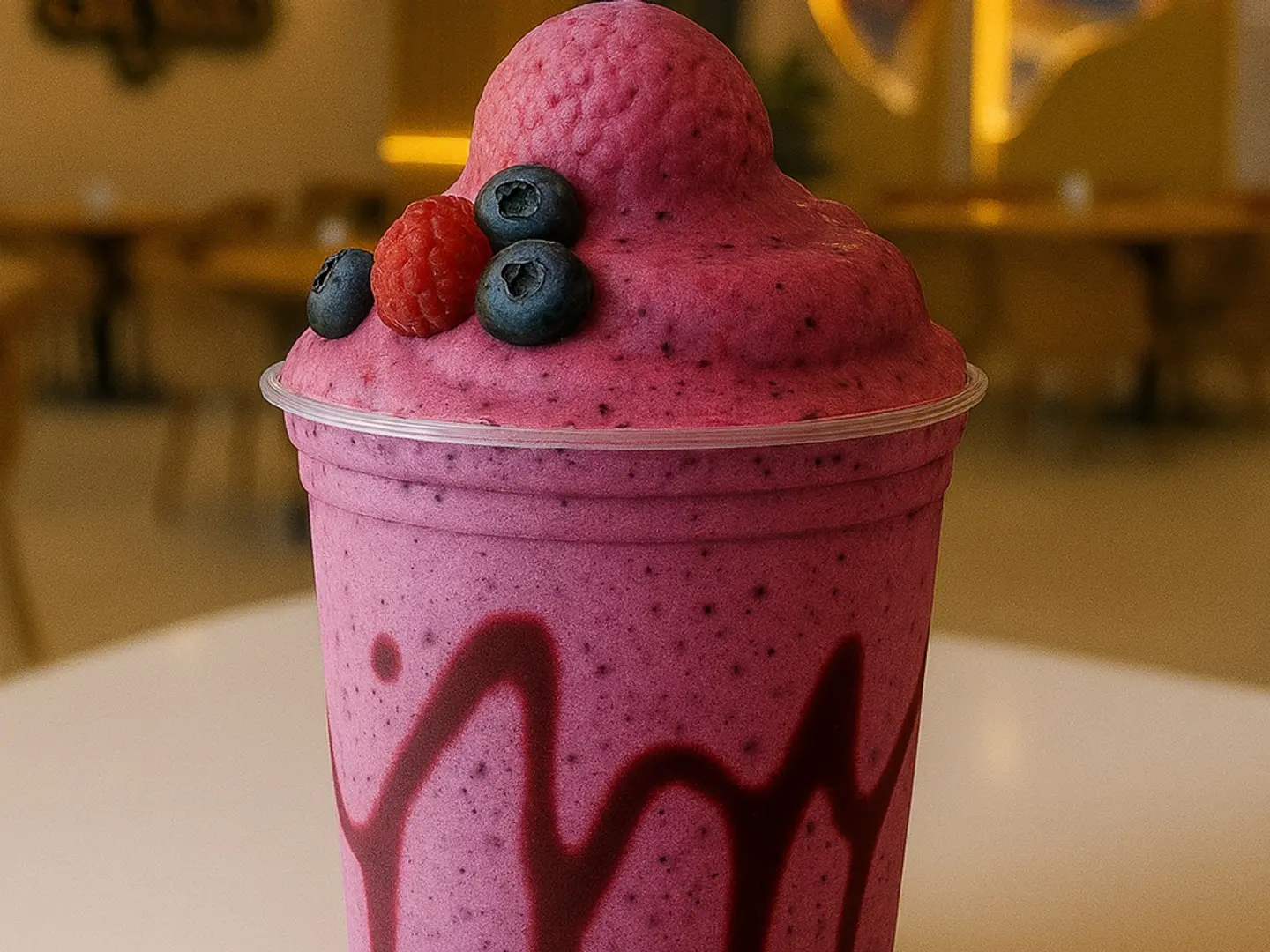 Raspberry Milkshake