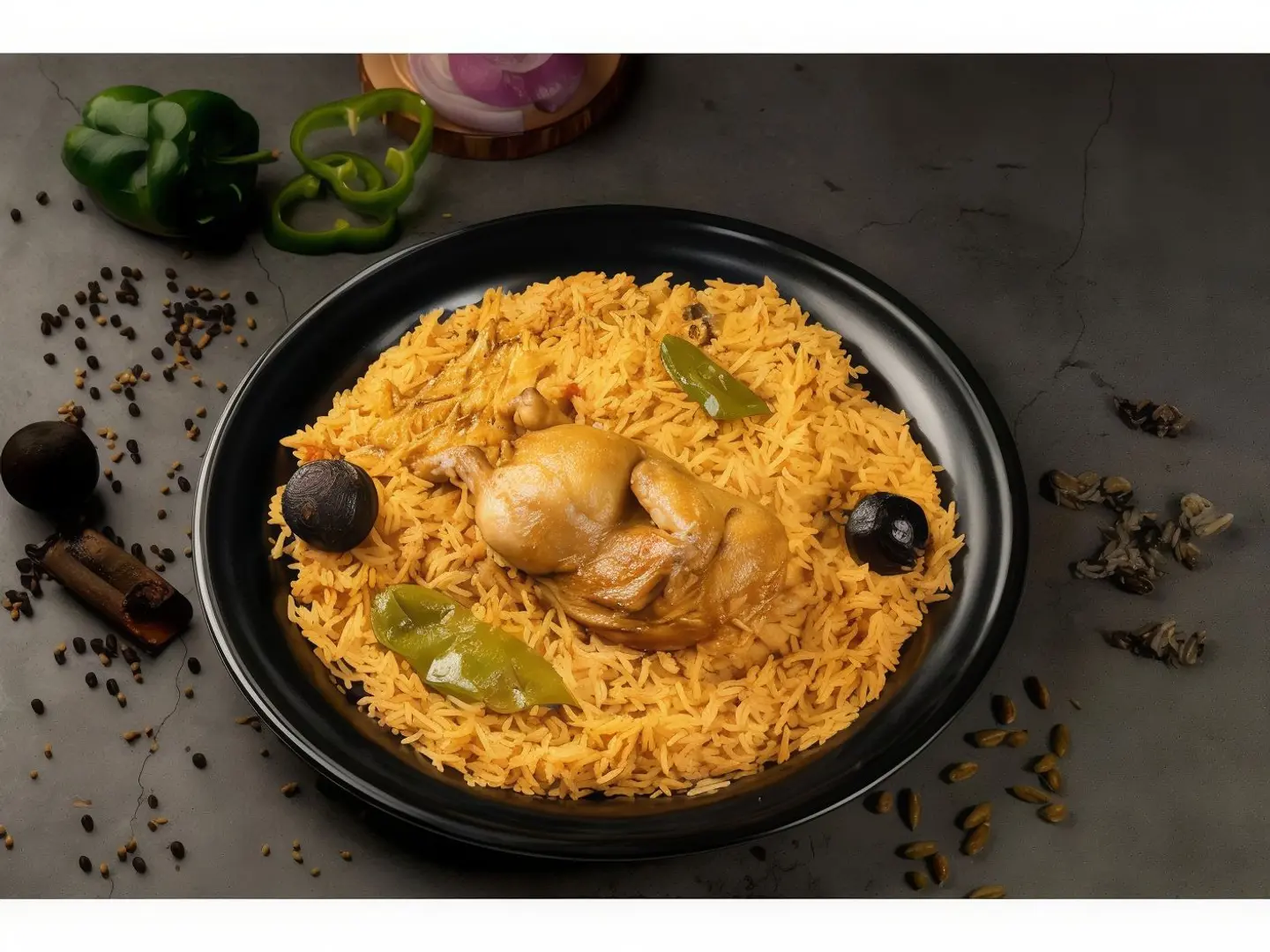 رز برياني دجاج