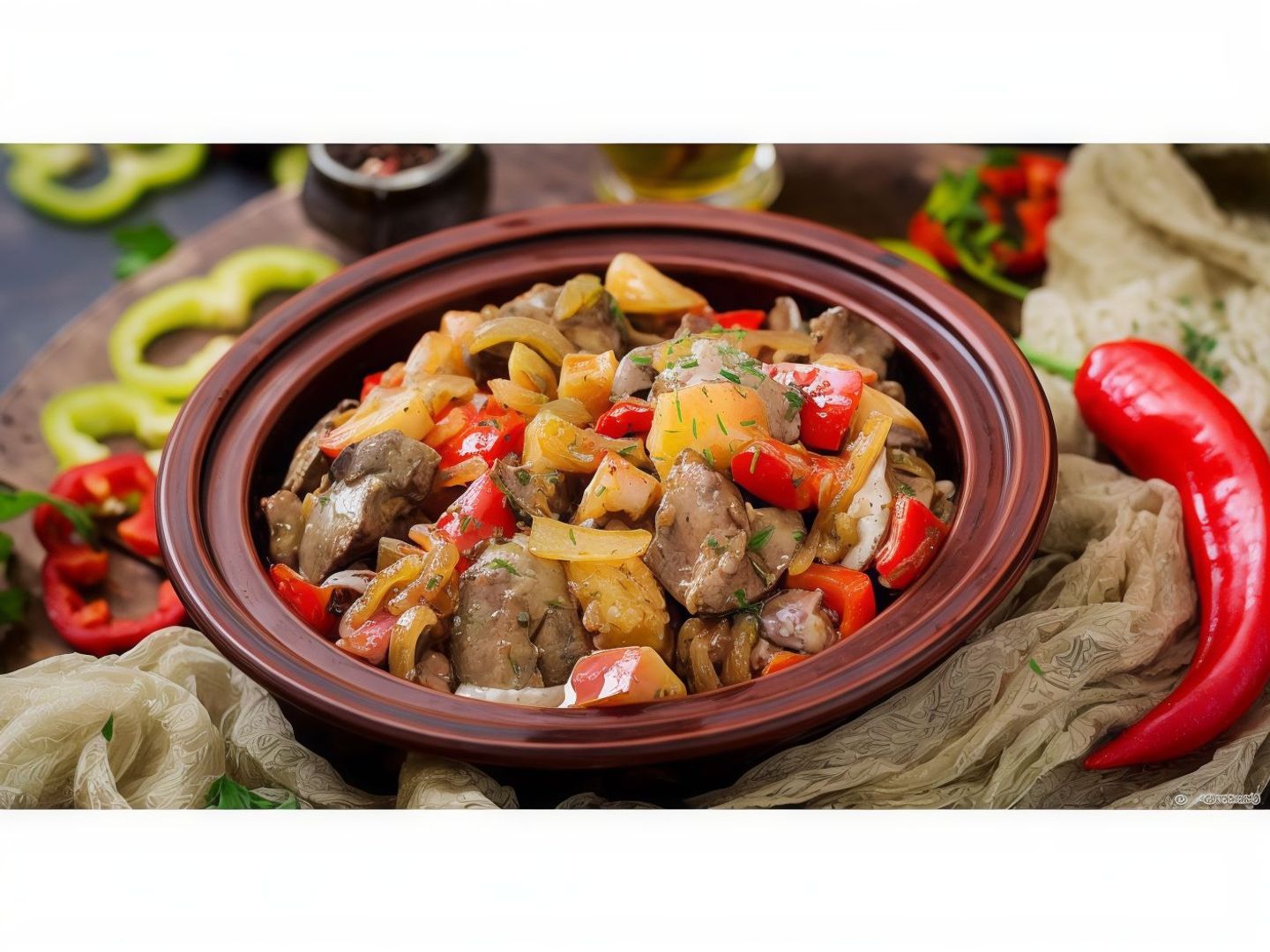 كبدة مغش