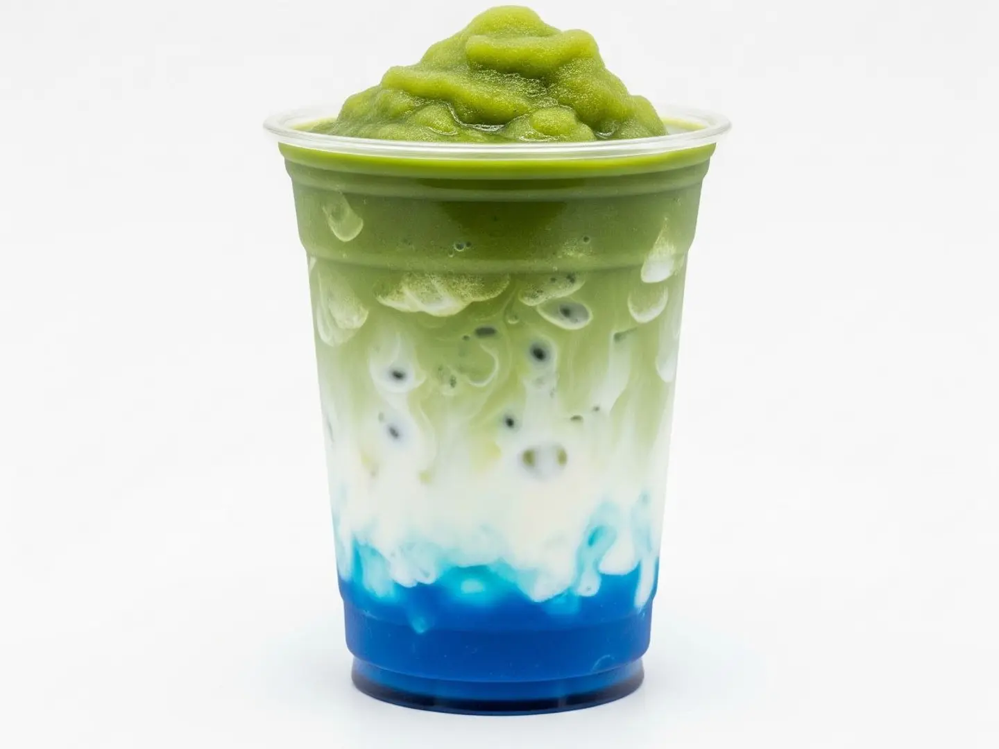 Matcha Slush (Blueberries)