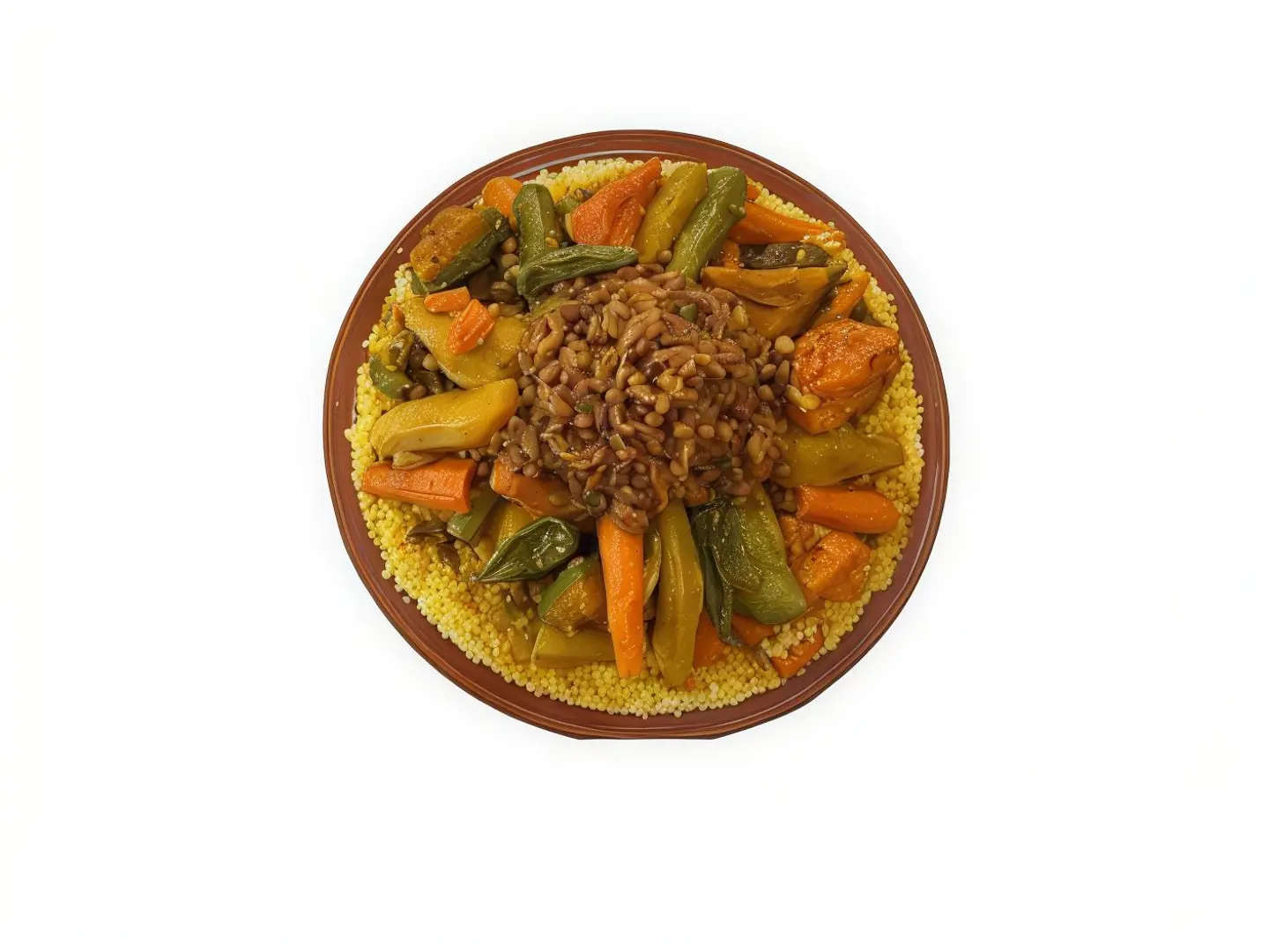 Couscous With Seasonal Vegetables And Chicken
