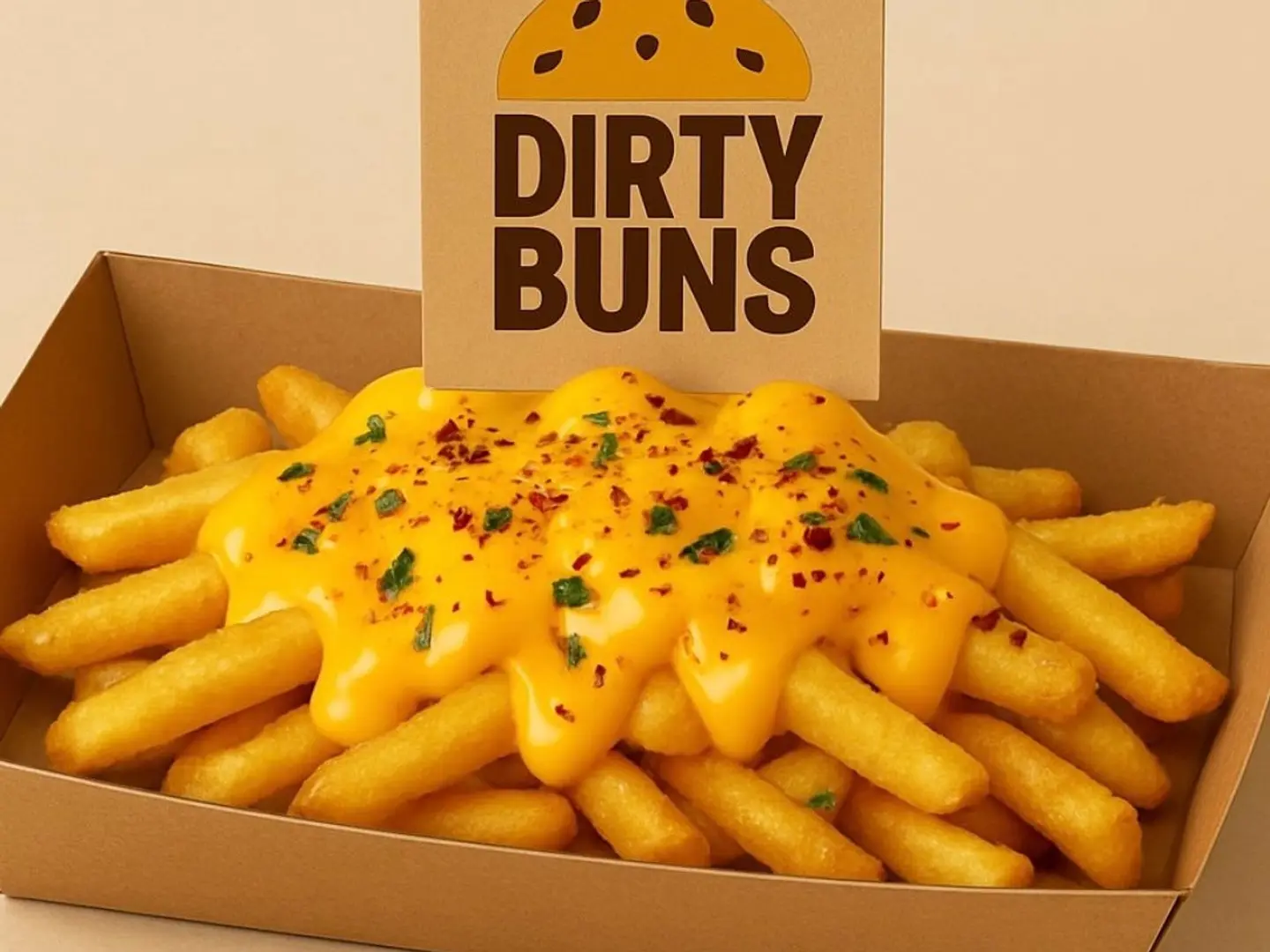 Dirty Cheesy Fries With Chicken