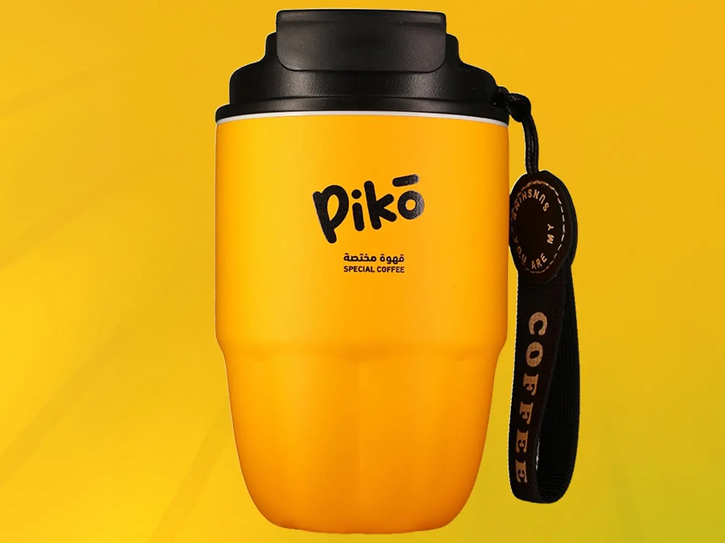 Mug Piko Thermal Yellow Prestige Edition