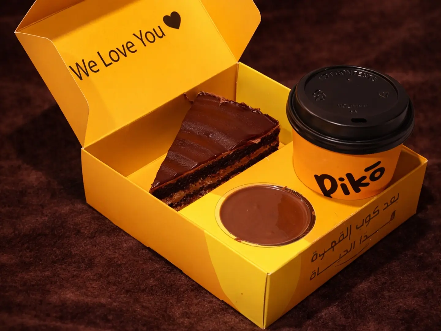 Matilda Cake Box + Cold Coffee + Sauce