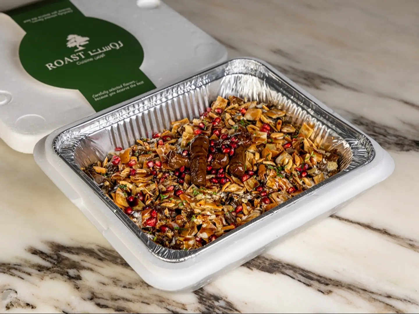 فتة ورق العنب