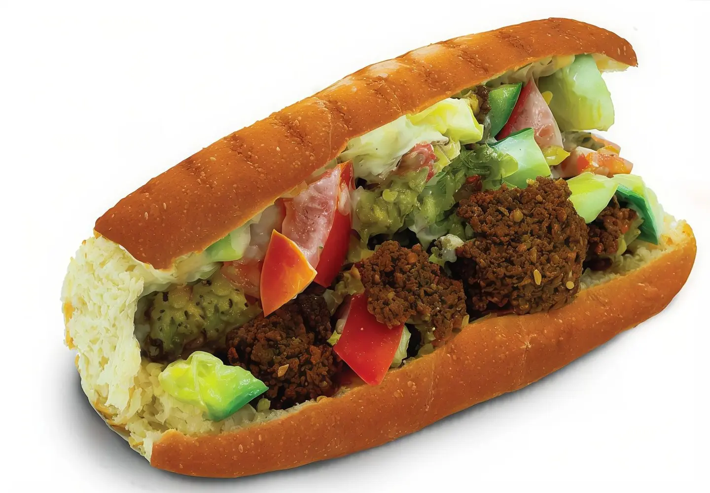 Plain Falafel Sandwich