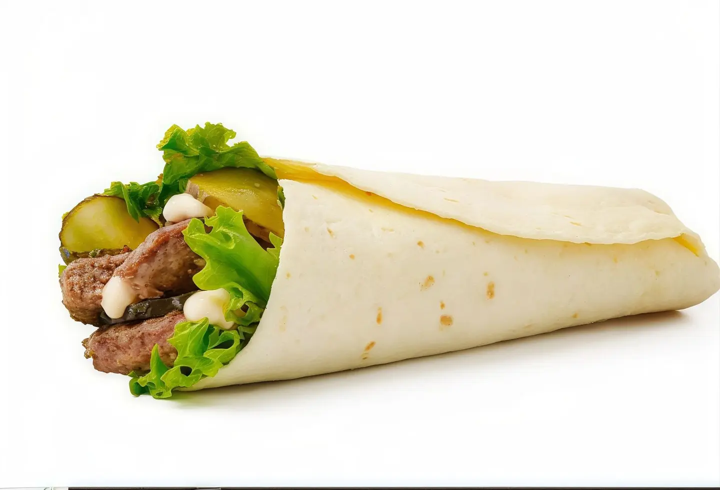 Plain Tortilla Burger