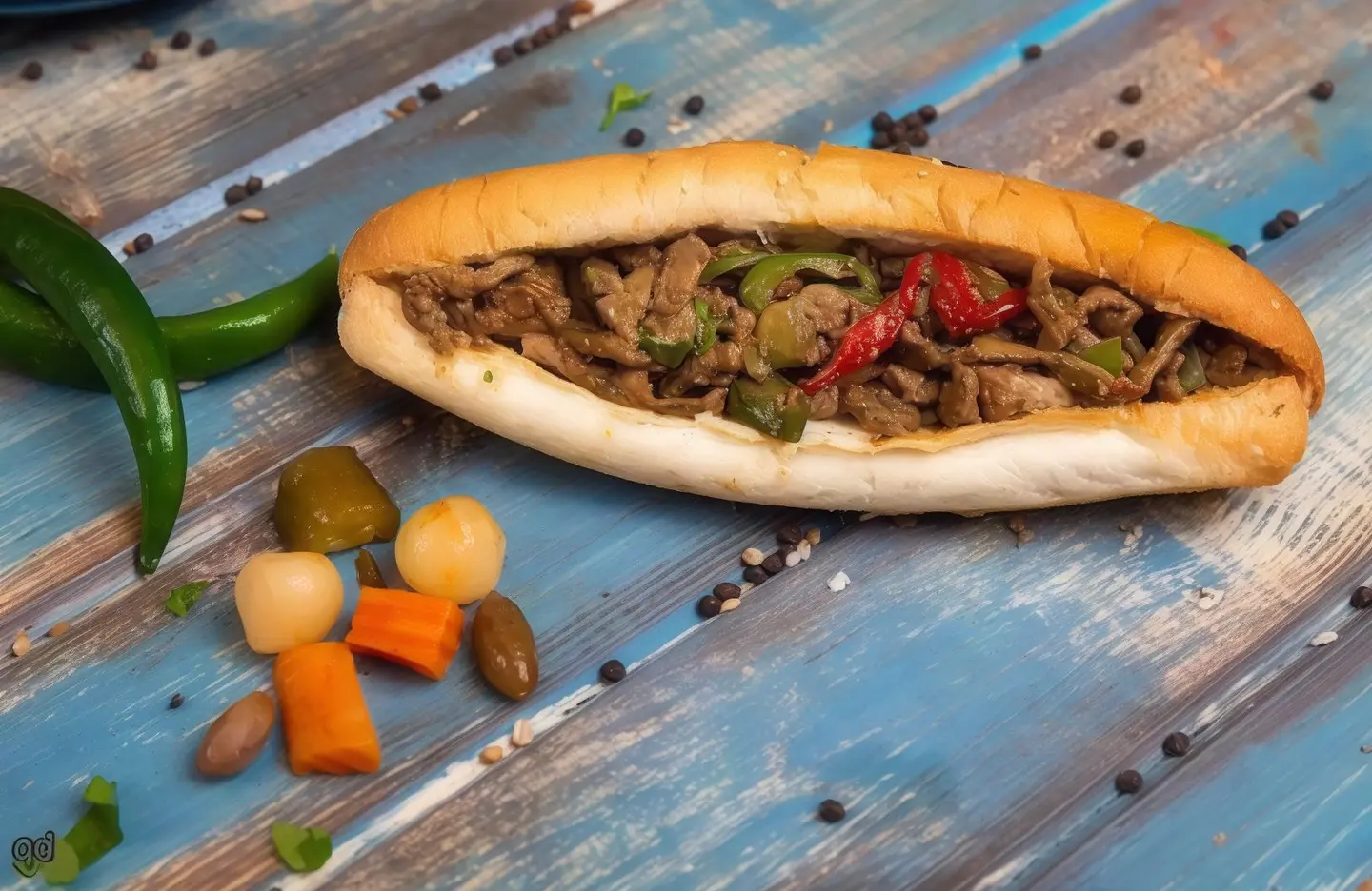 ساندوتش كبدة جامبو سادة