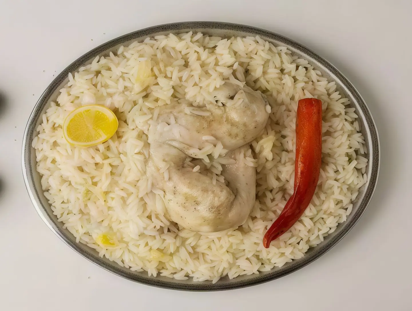 ( أرز أبو بنت ) حبة مضغوط دجاج