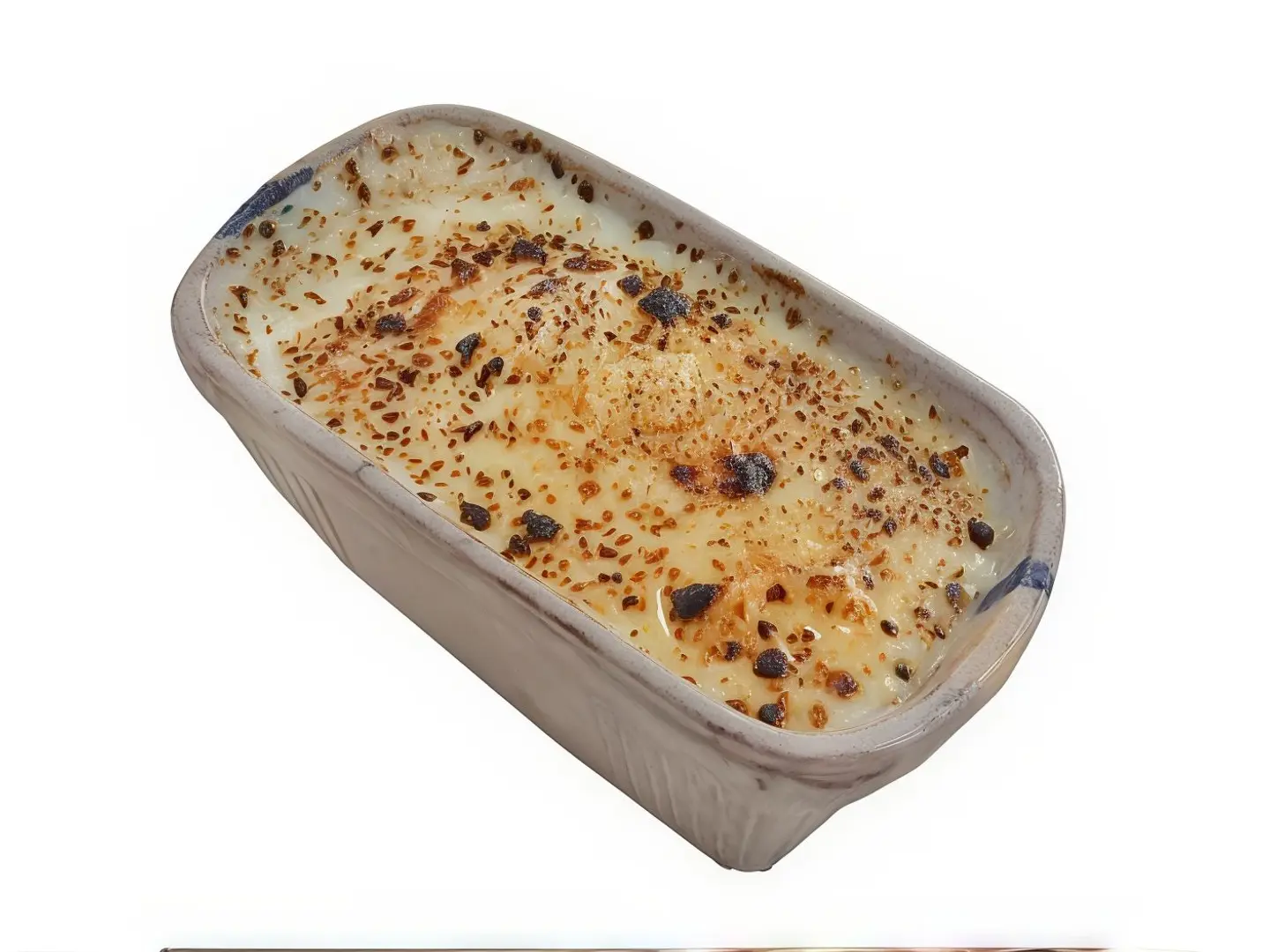 Oven Baked Rice Pudding With Cream