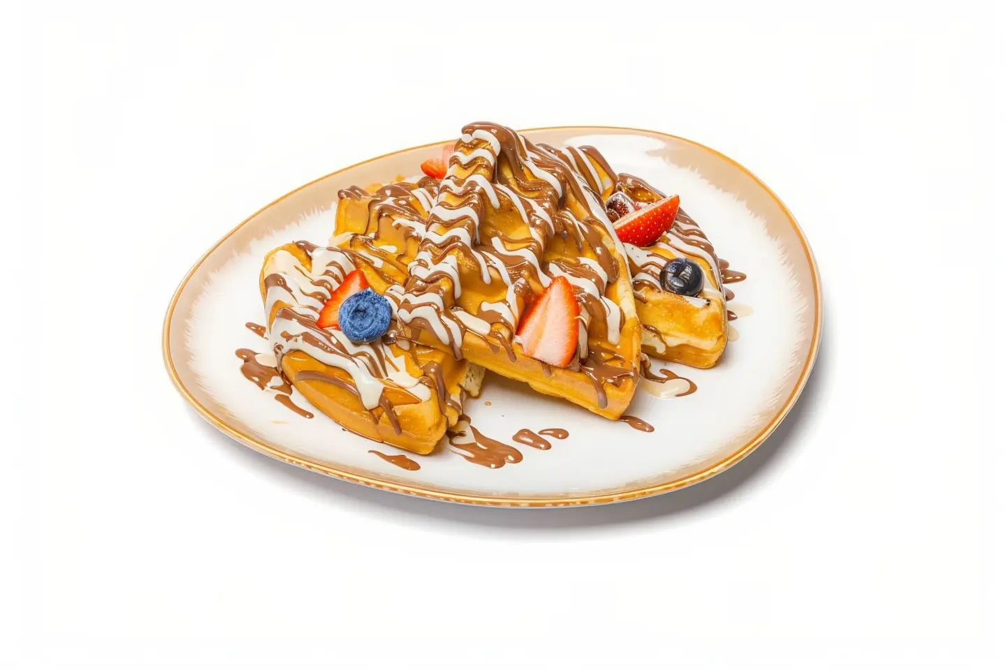 Nutella Or Kinder Waffle