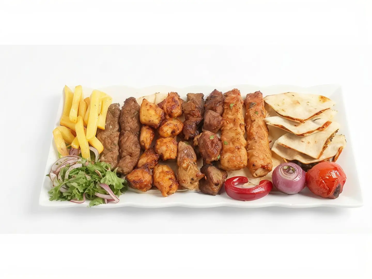Turkish Kebab Meal Chicken Afghani And Beef