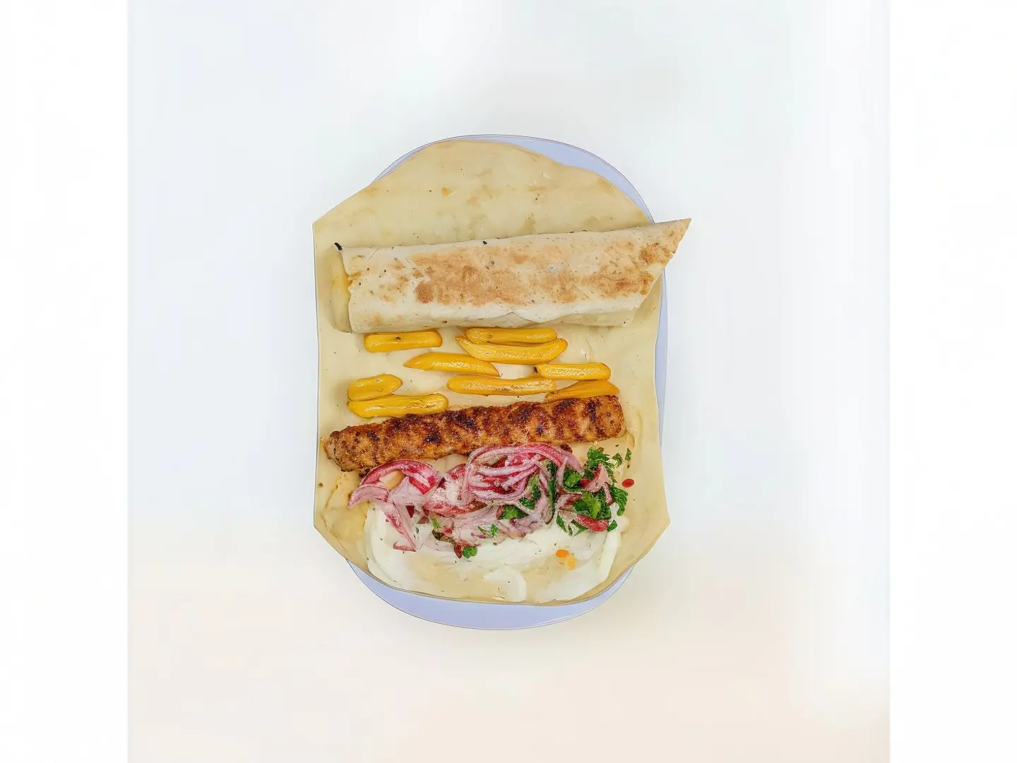 وجبة كباب دجاج