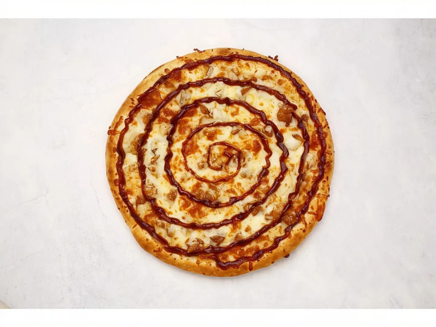 بيتزا باربيكيو وسط