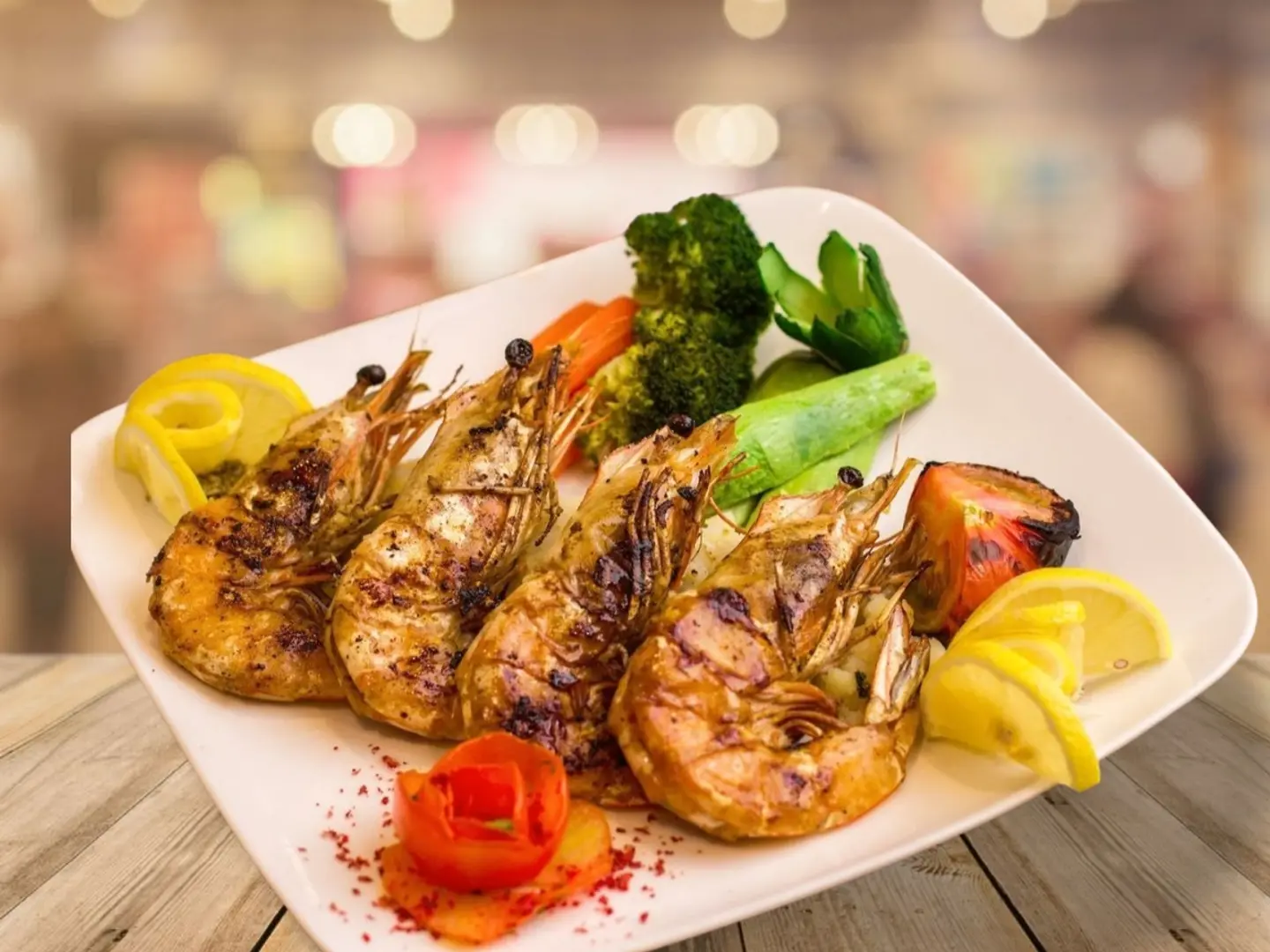 روبيان مشوي جامبو