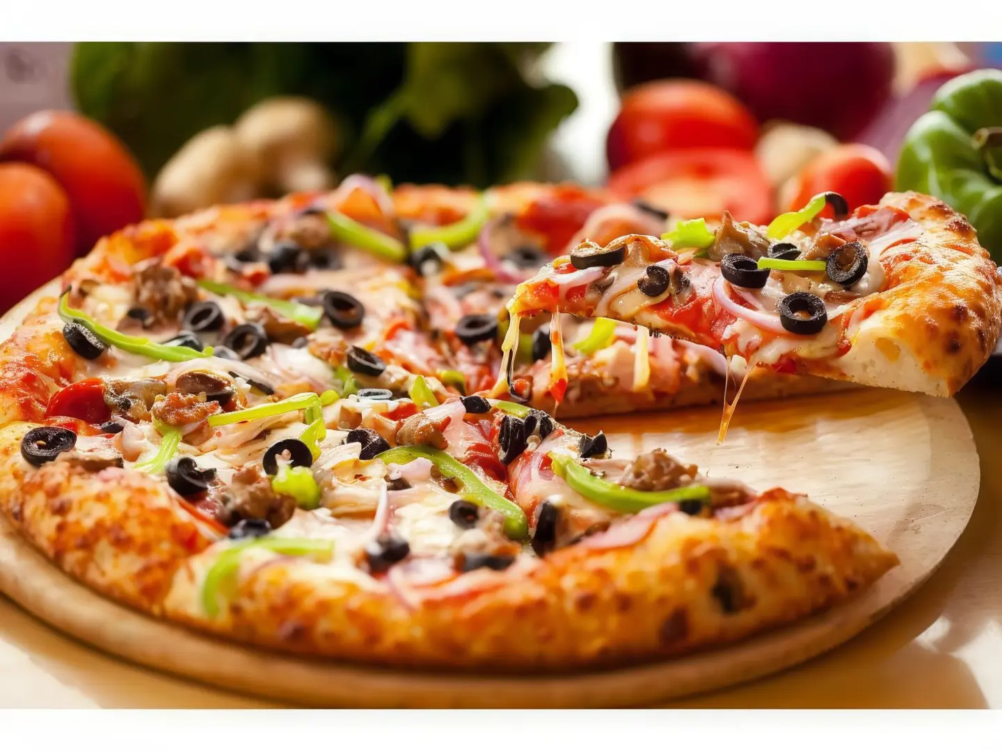 Vegetable Pizza