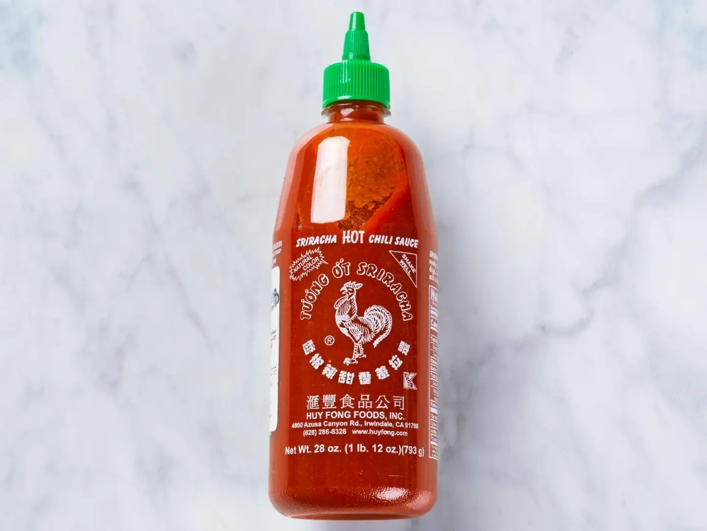 Huy Fong Foods Sriracha Hot Chilli Sauce 793 G