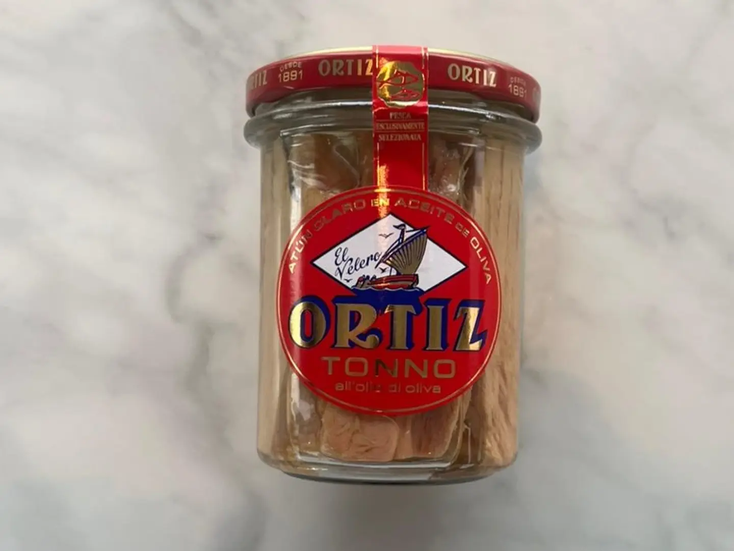 Yellow Finn Tuna Jar In Olive Oil