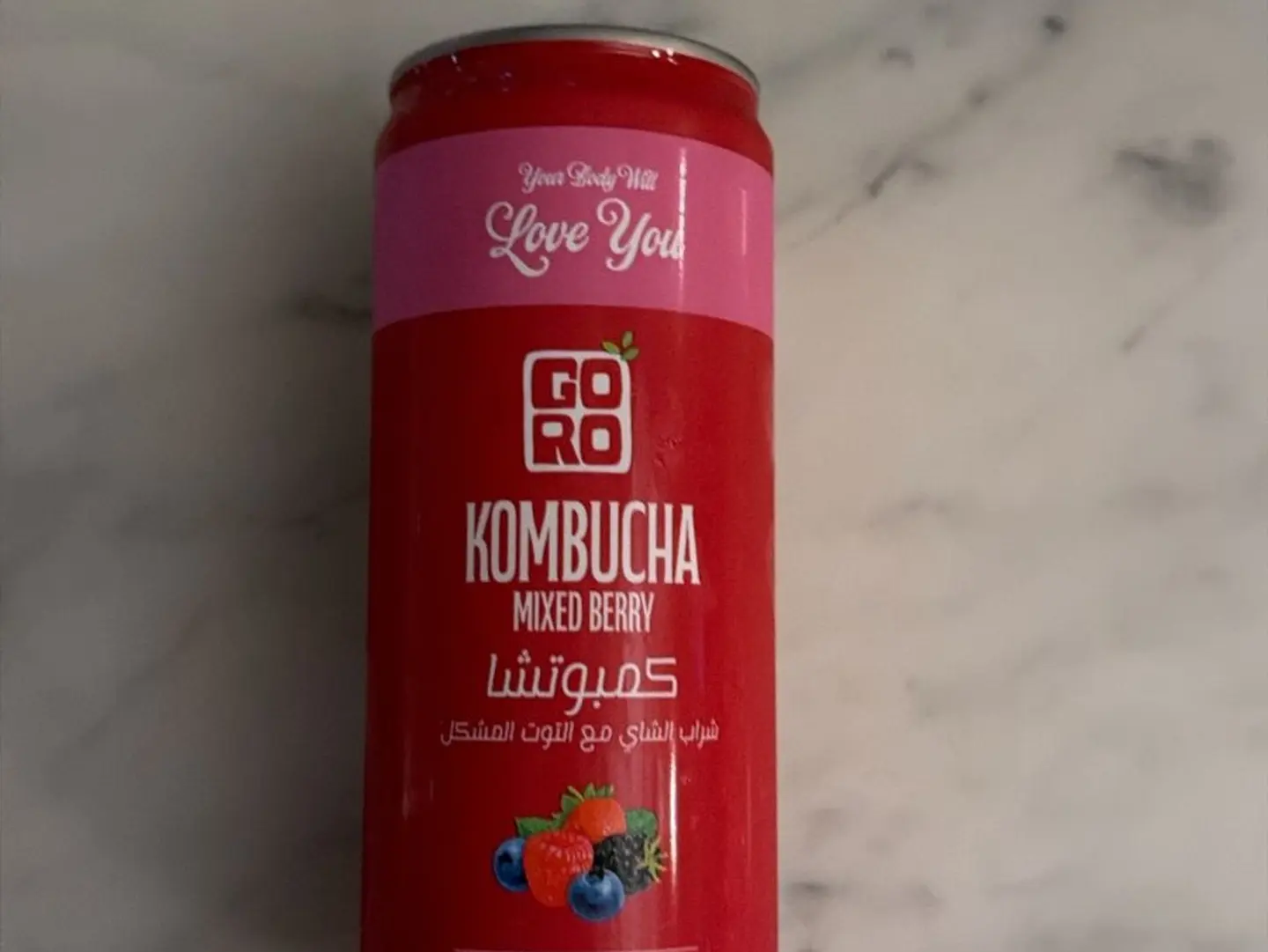 Goro Kombucha Mixed Berry 320 Ml