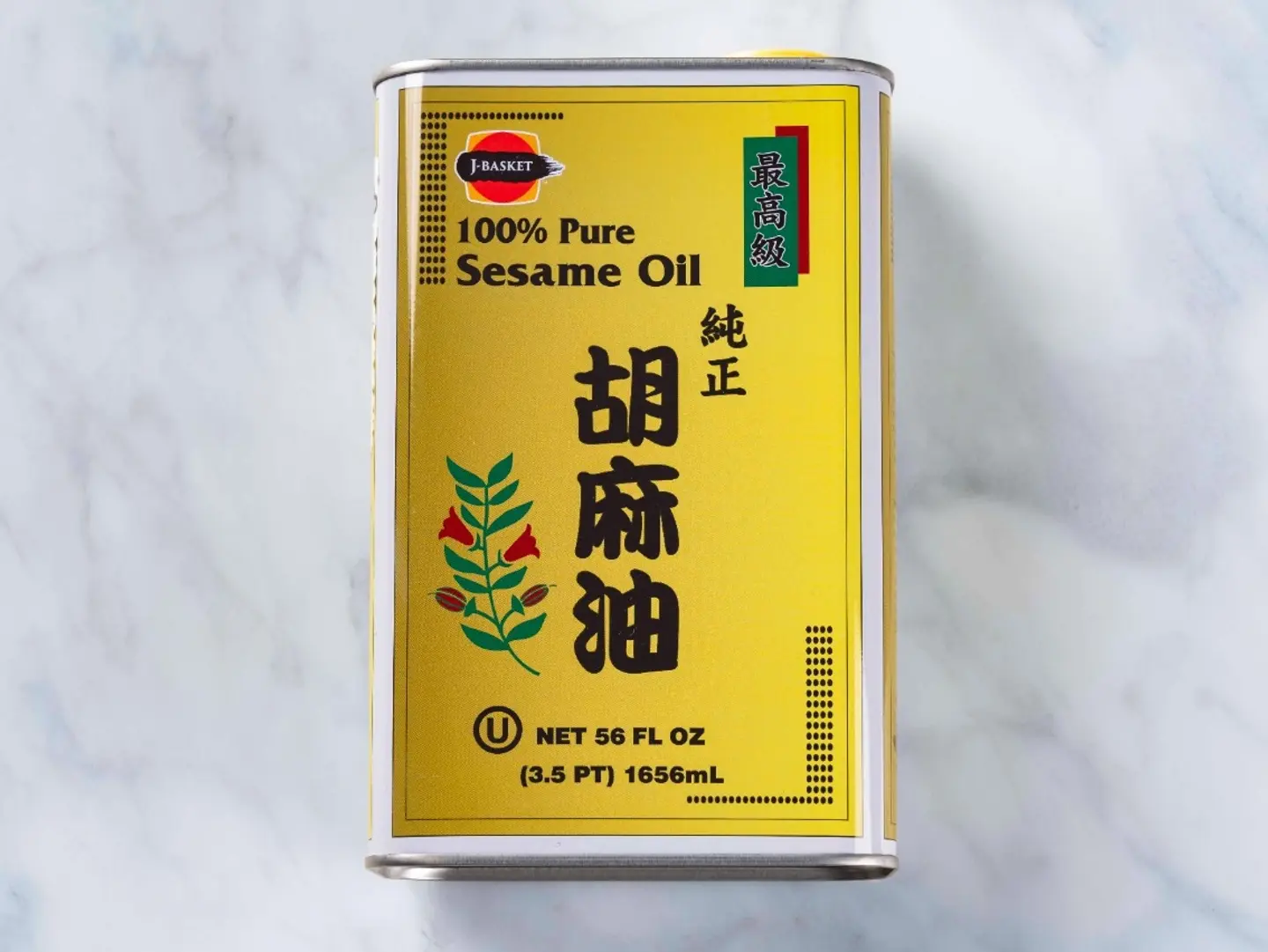 J Basket 100% Pure Sesame Oil 1656 Ml