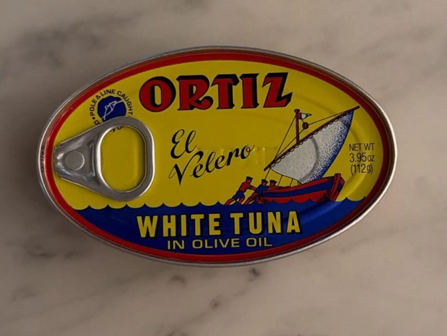 Ortiz White Tuna Can In Olive Oil 112g