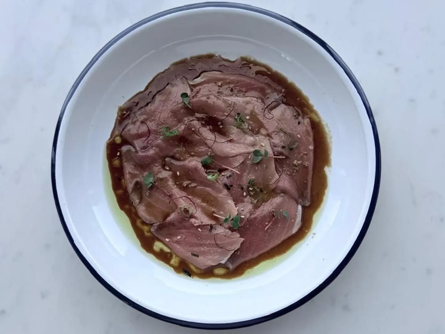 Tuna Carpaccio