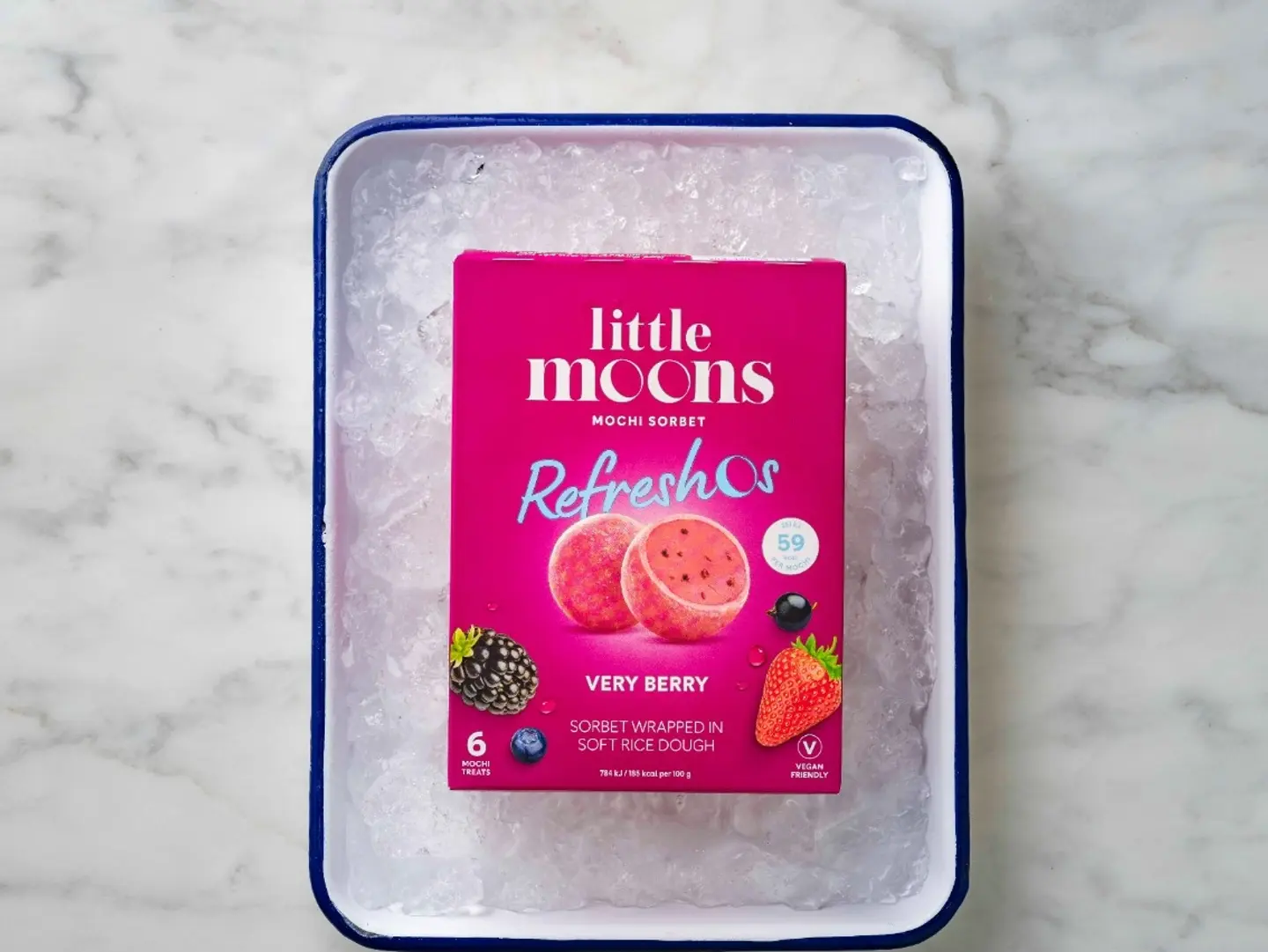 Little Moons Very Berry Sorbet 192 G(6 X32 G)
