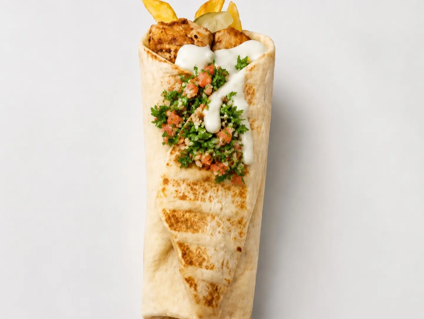 Chicken Shawarma With Tabbouleh