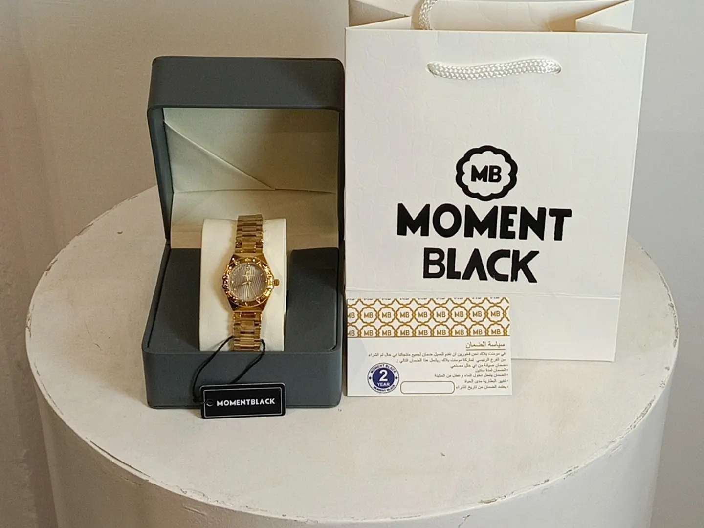 ساعة نسائي شركه مومنت بلاك رقم 2
